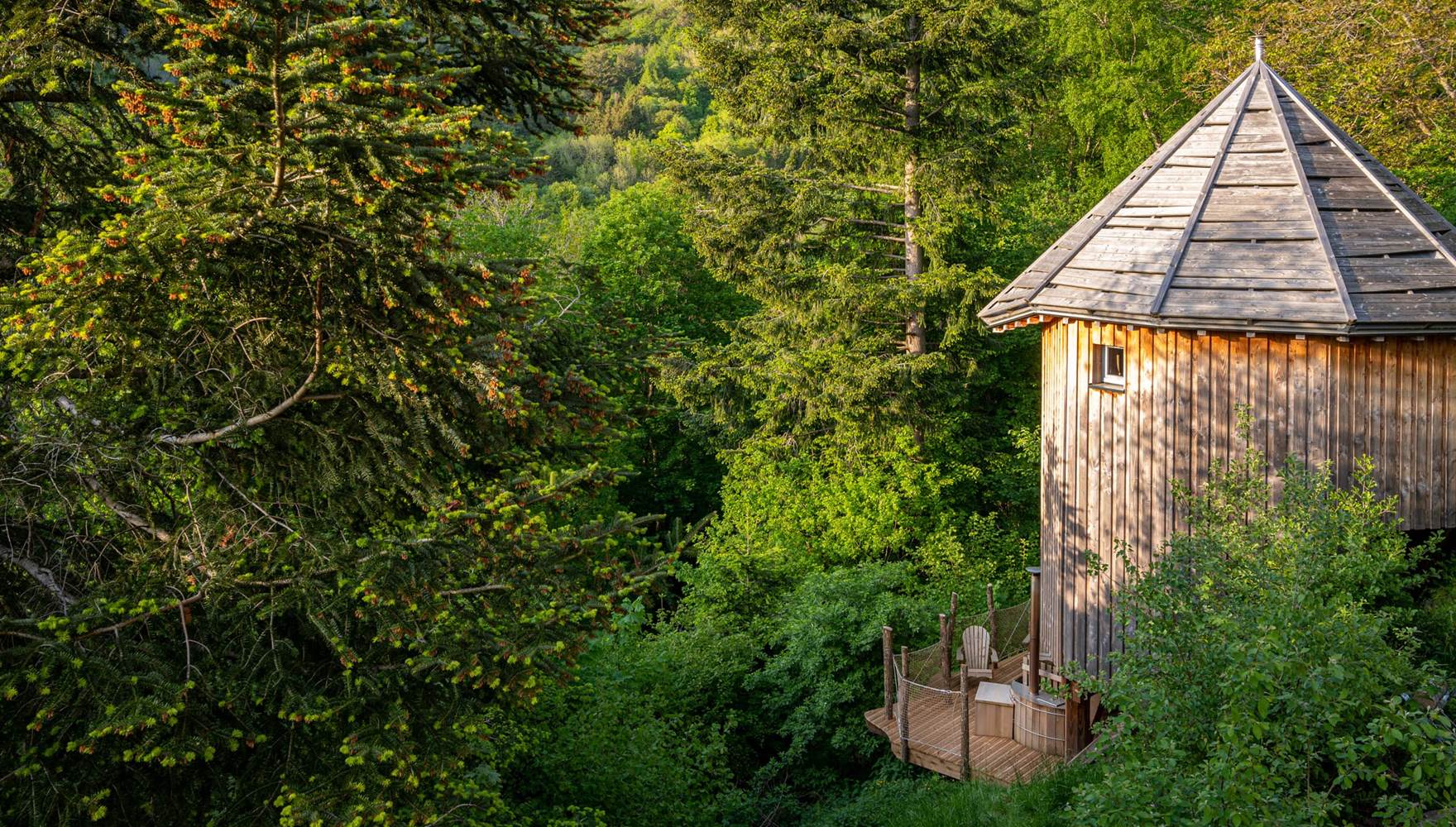 cabane dans les arbres