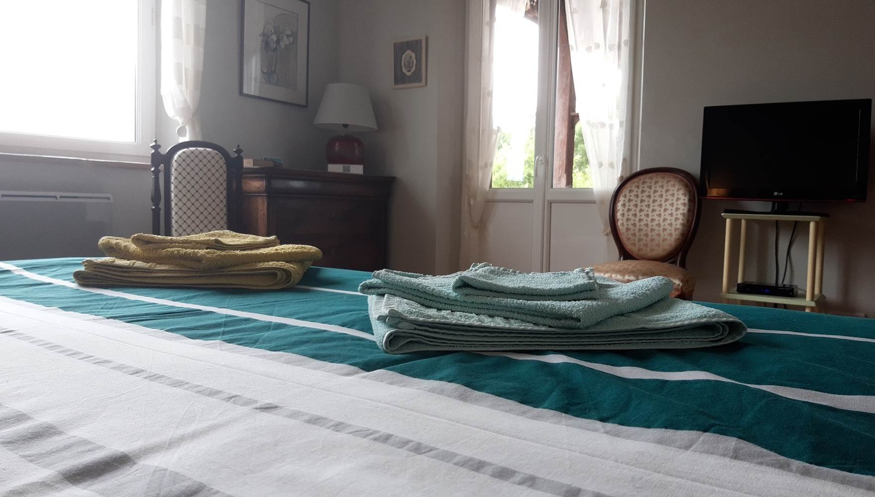 Une vue imprenable sur la terrasse