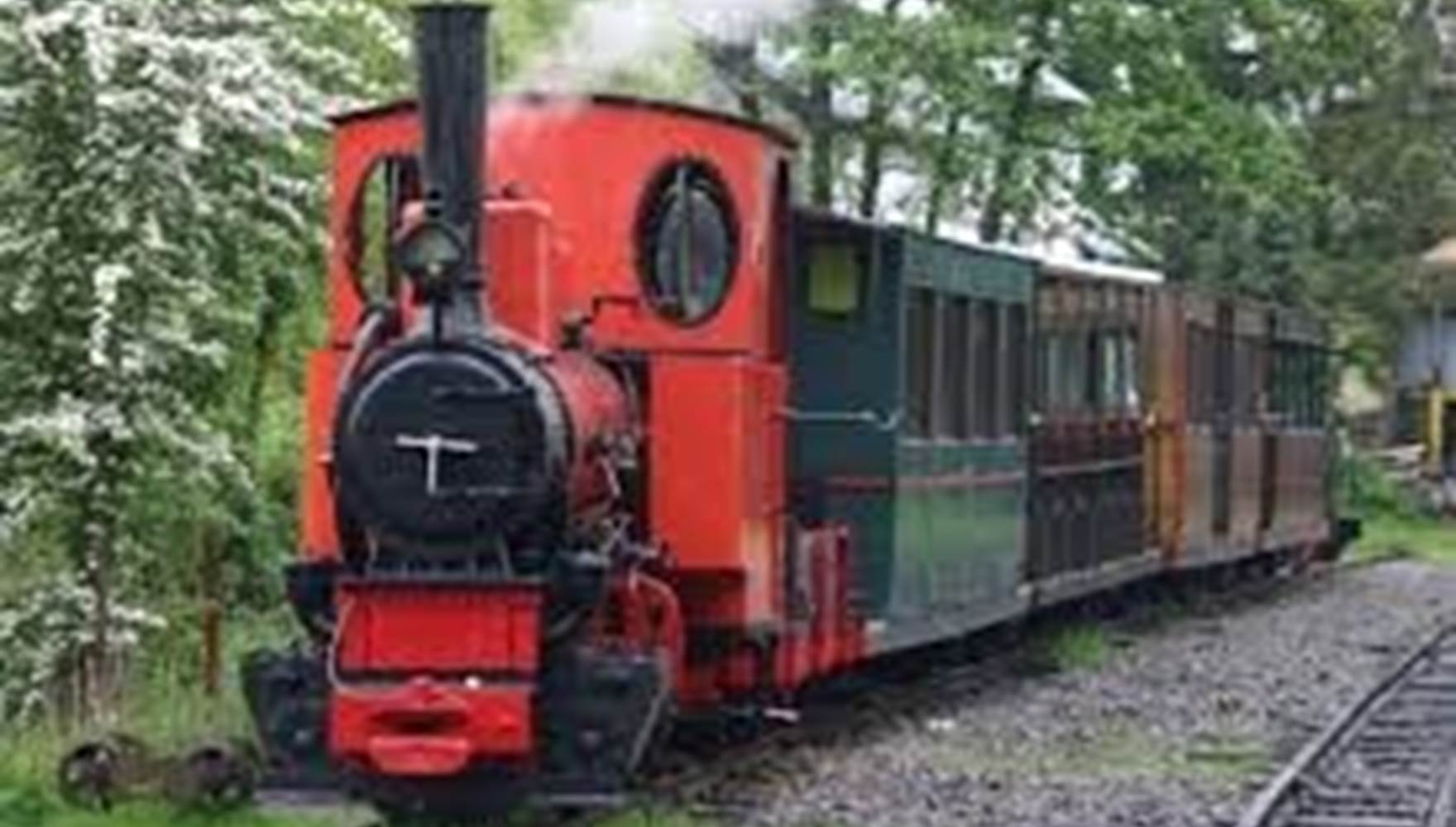 Train touristique à Rebecq