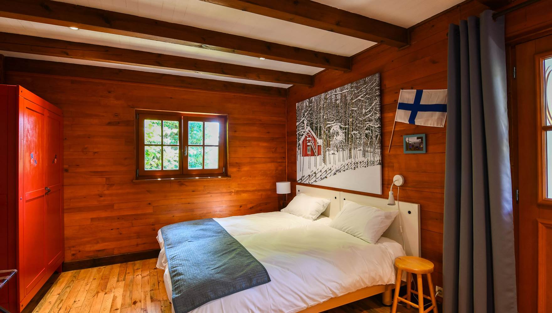 Lit double hébergement insolite