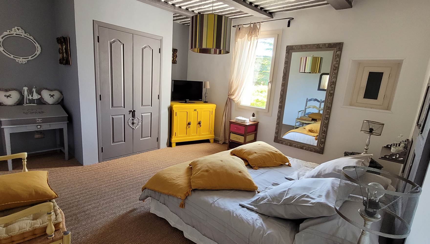 Vue d'ensemble chambre