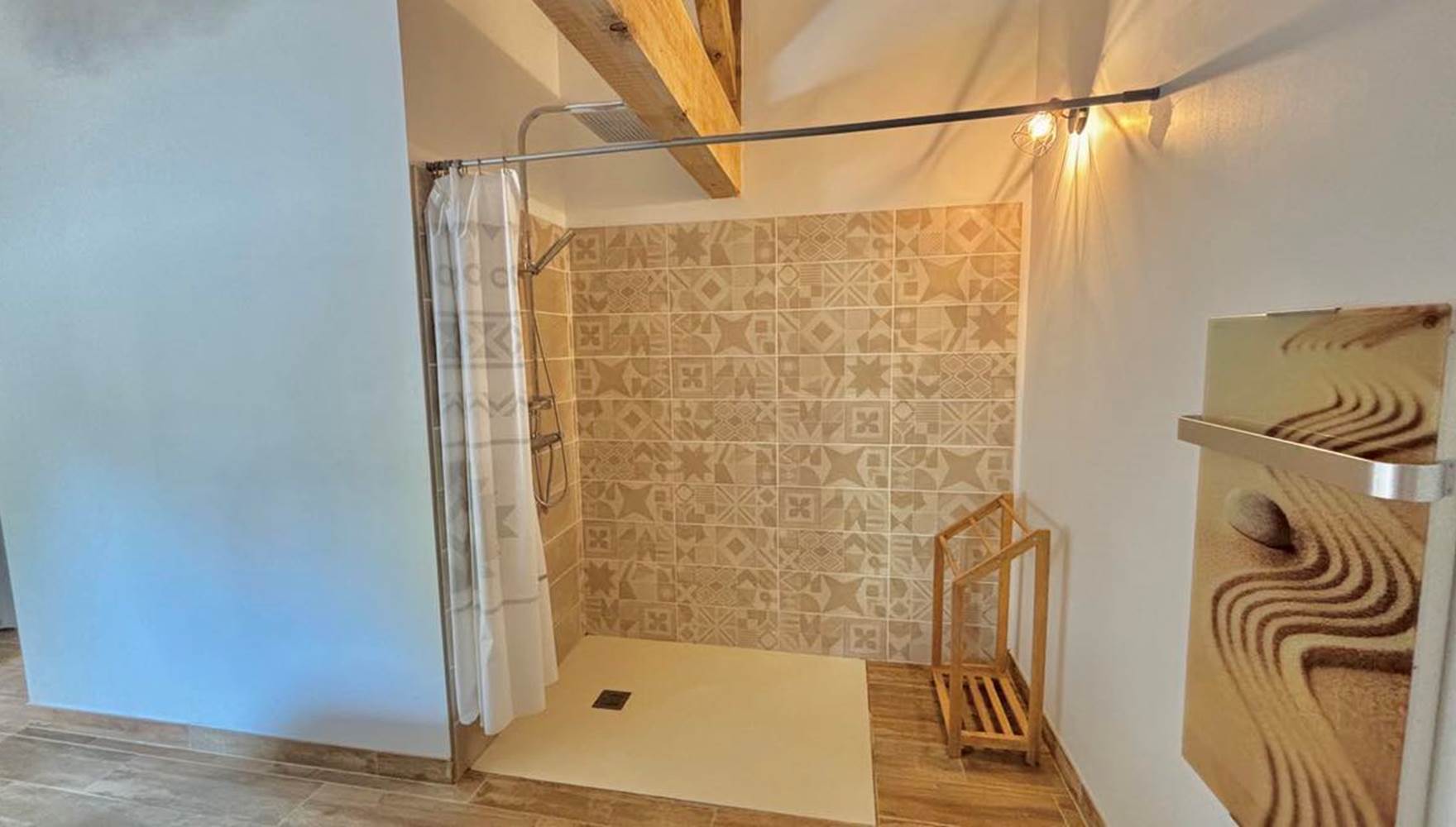 grande douche à l'italienne