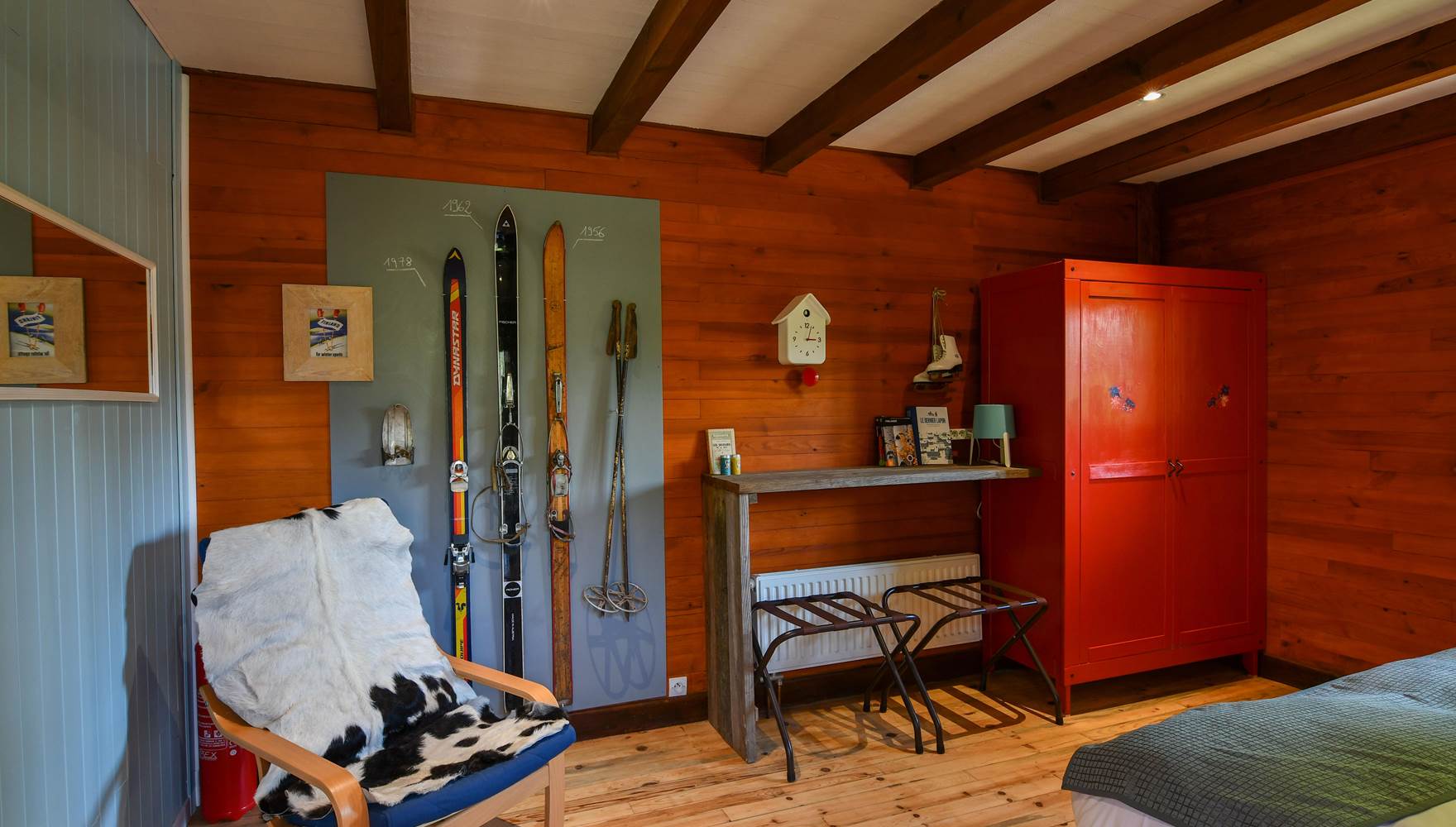 Décoration scandinave dans l'hébergement insolite