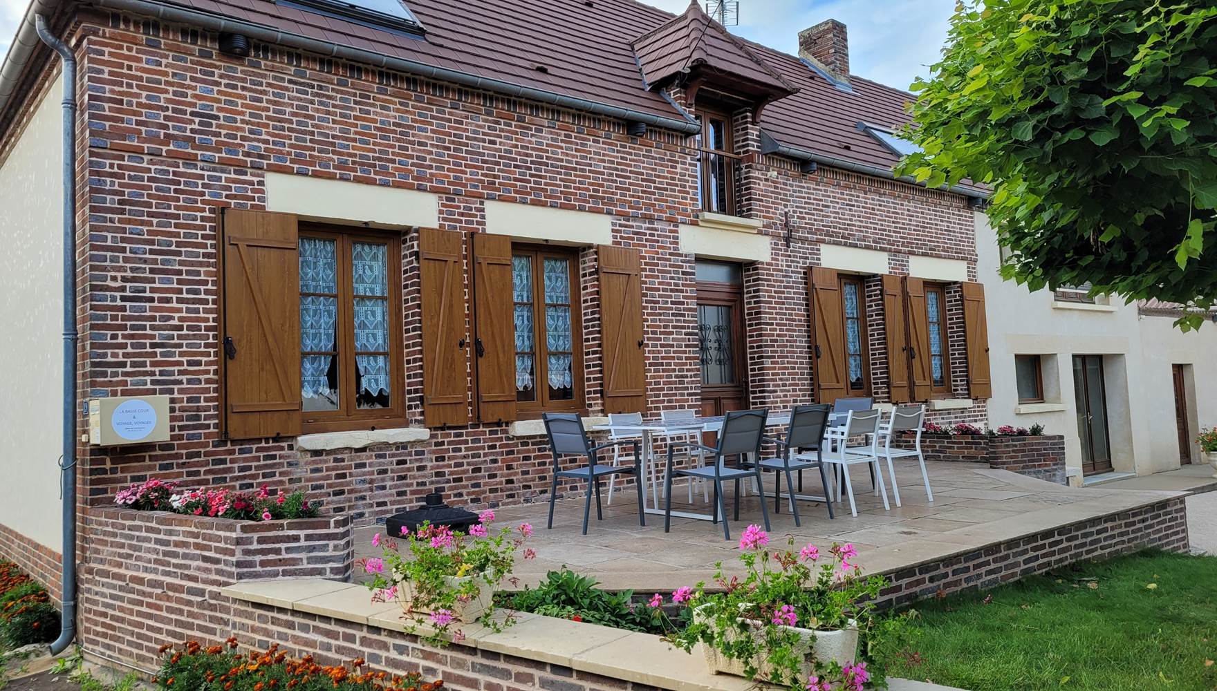 Maison typique champenoise