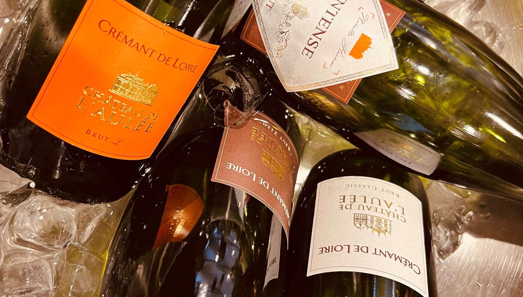 bulles de chenin cabernet et chardonnay