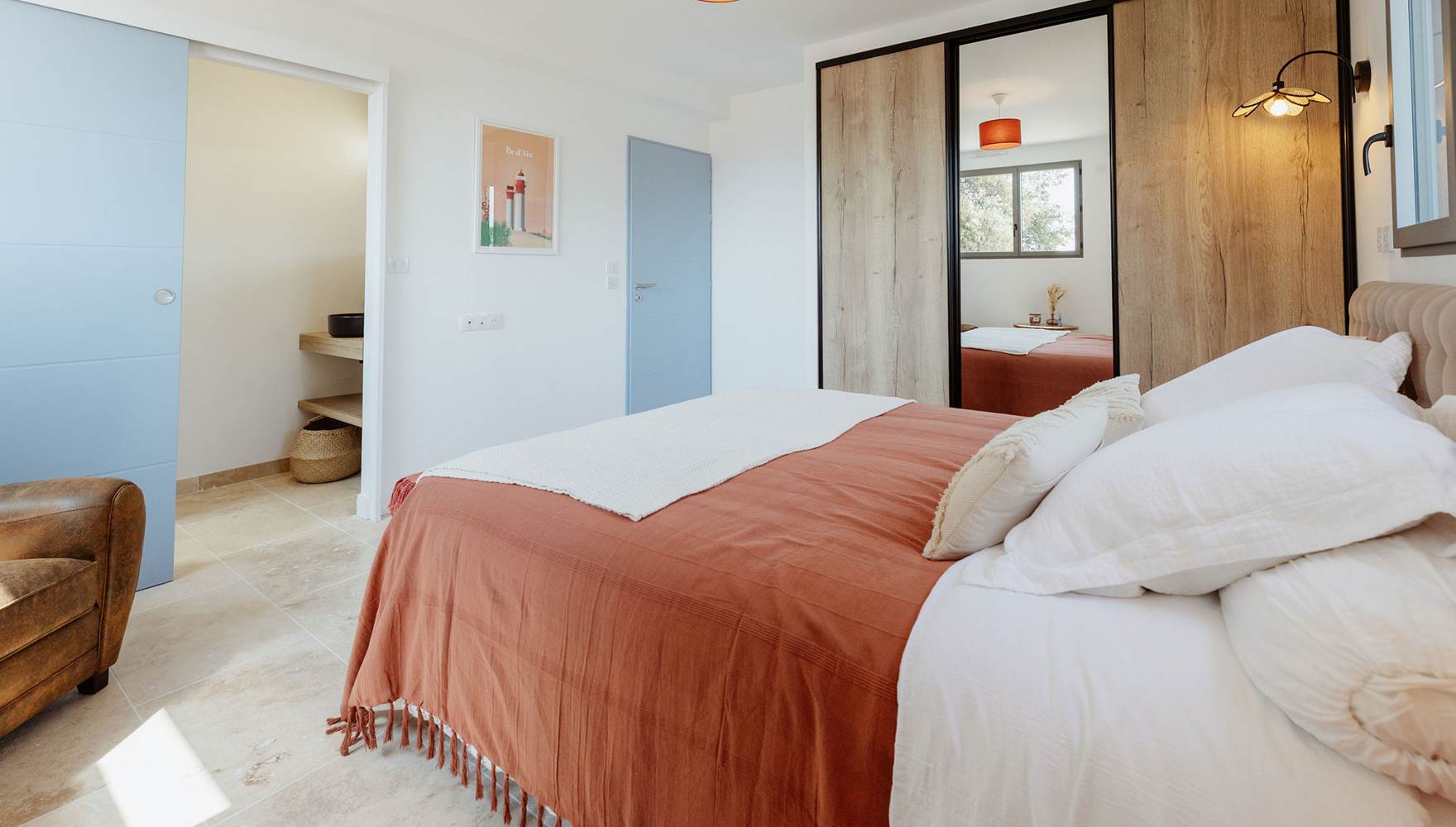 Chambre Terra Cota lit double 1 XO 17