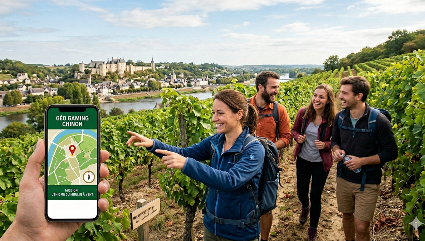 GEO GAMING DANS LES VIGNES