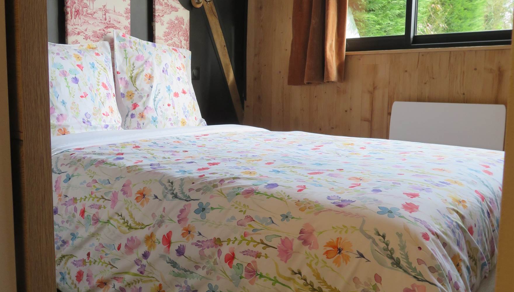 salle de bain bucolique