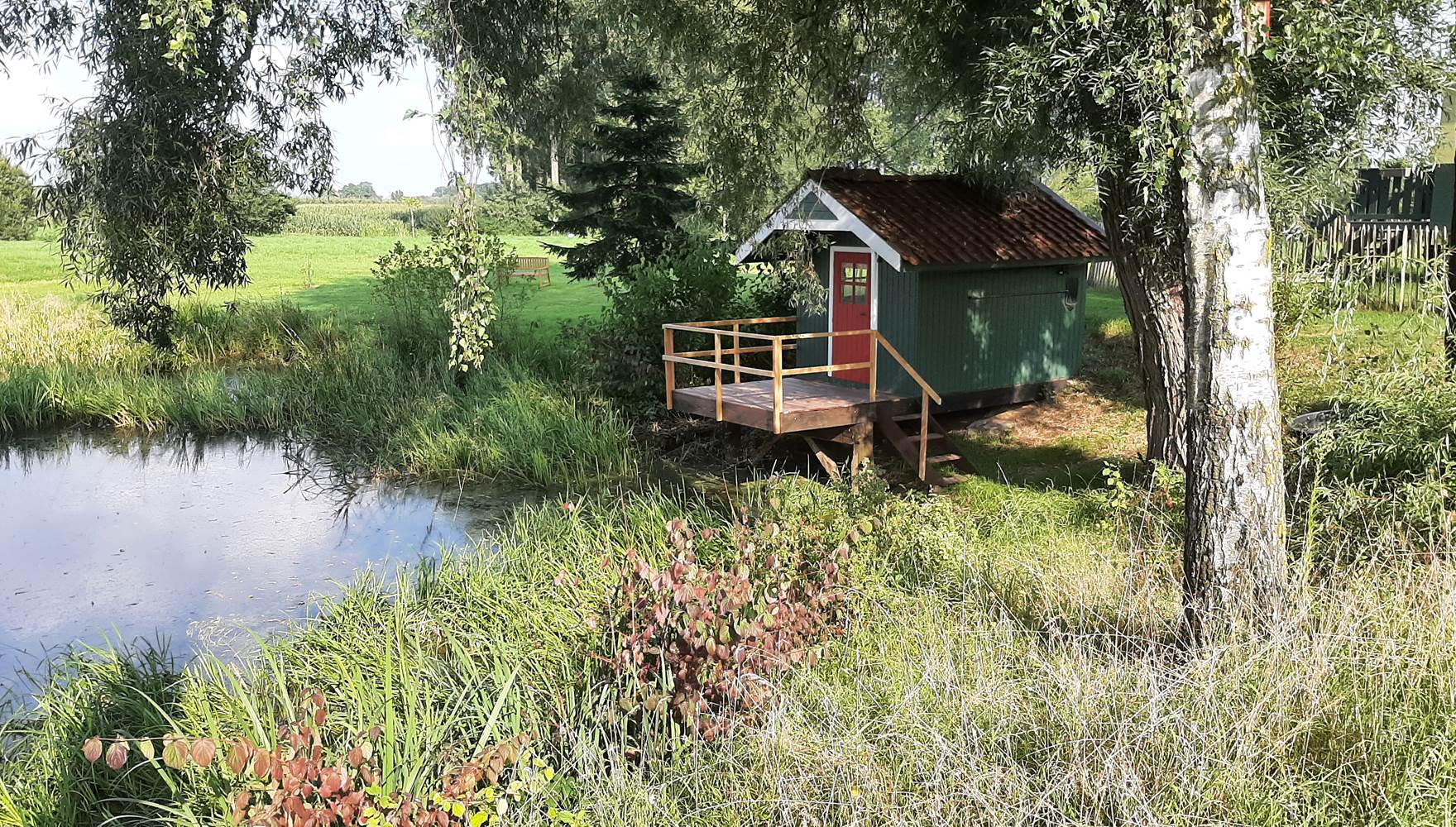 option chambre supplémentaire dans la cabane du pêcheur