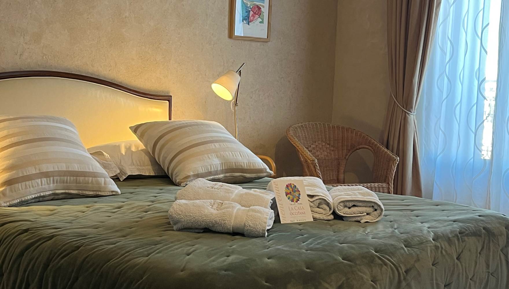 La Casa Occitane Hotel Marseillan chambre  argile (7)