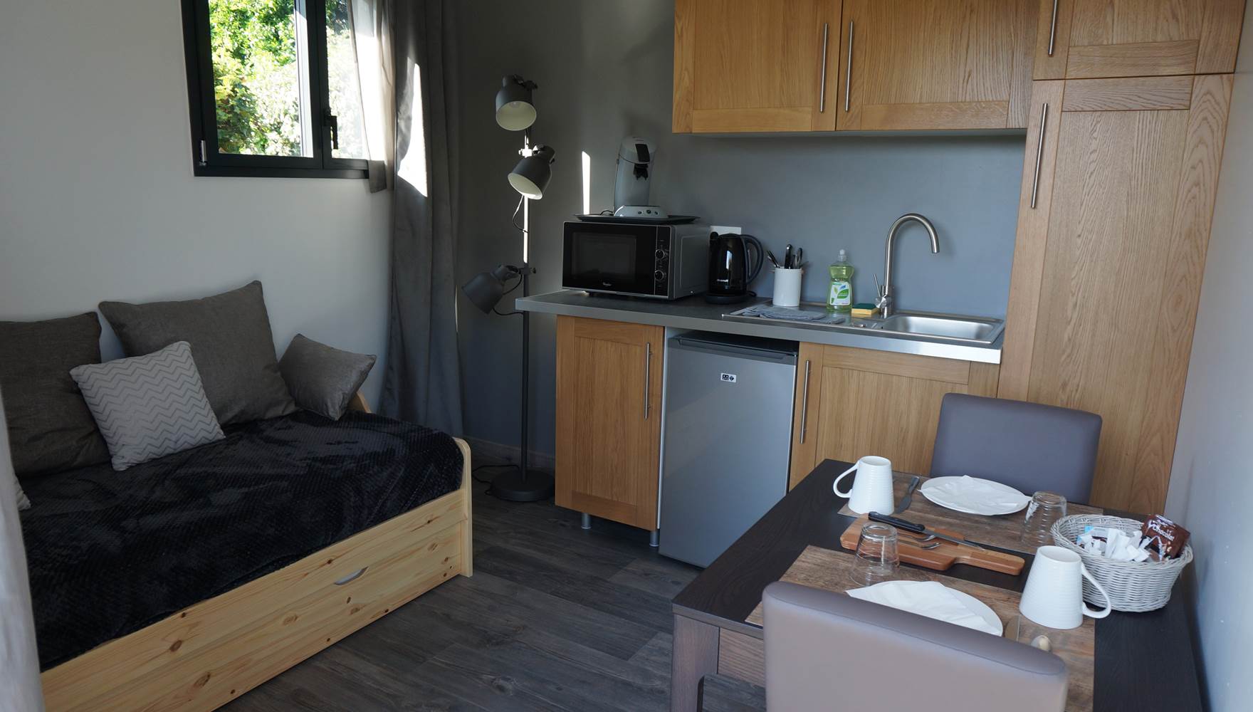 Chambre cran poulet - séjour