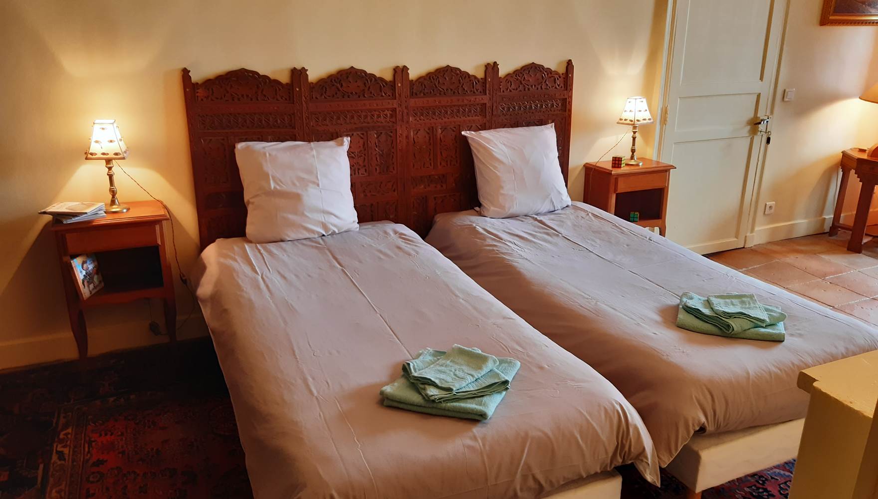 La chambre Tournesol avec 2 lits de 90