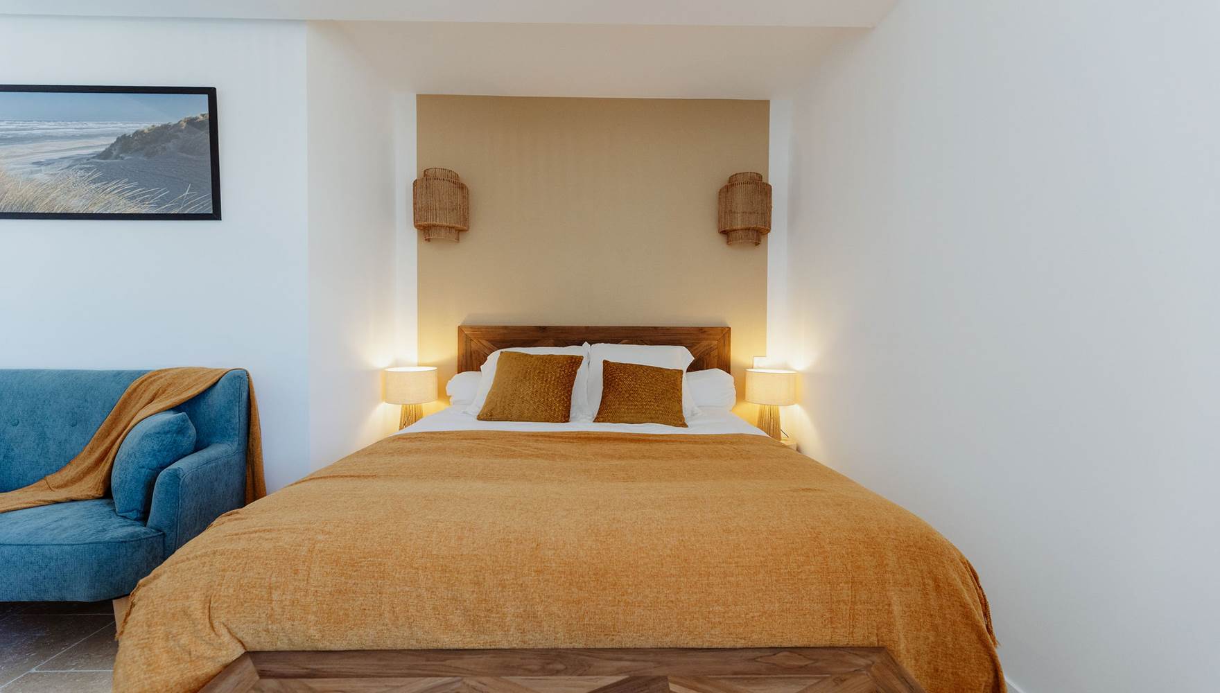 Chambre lit double yellow XO 17