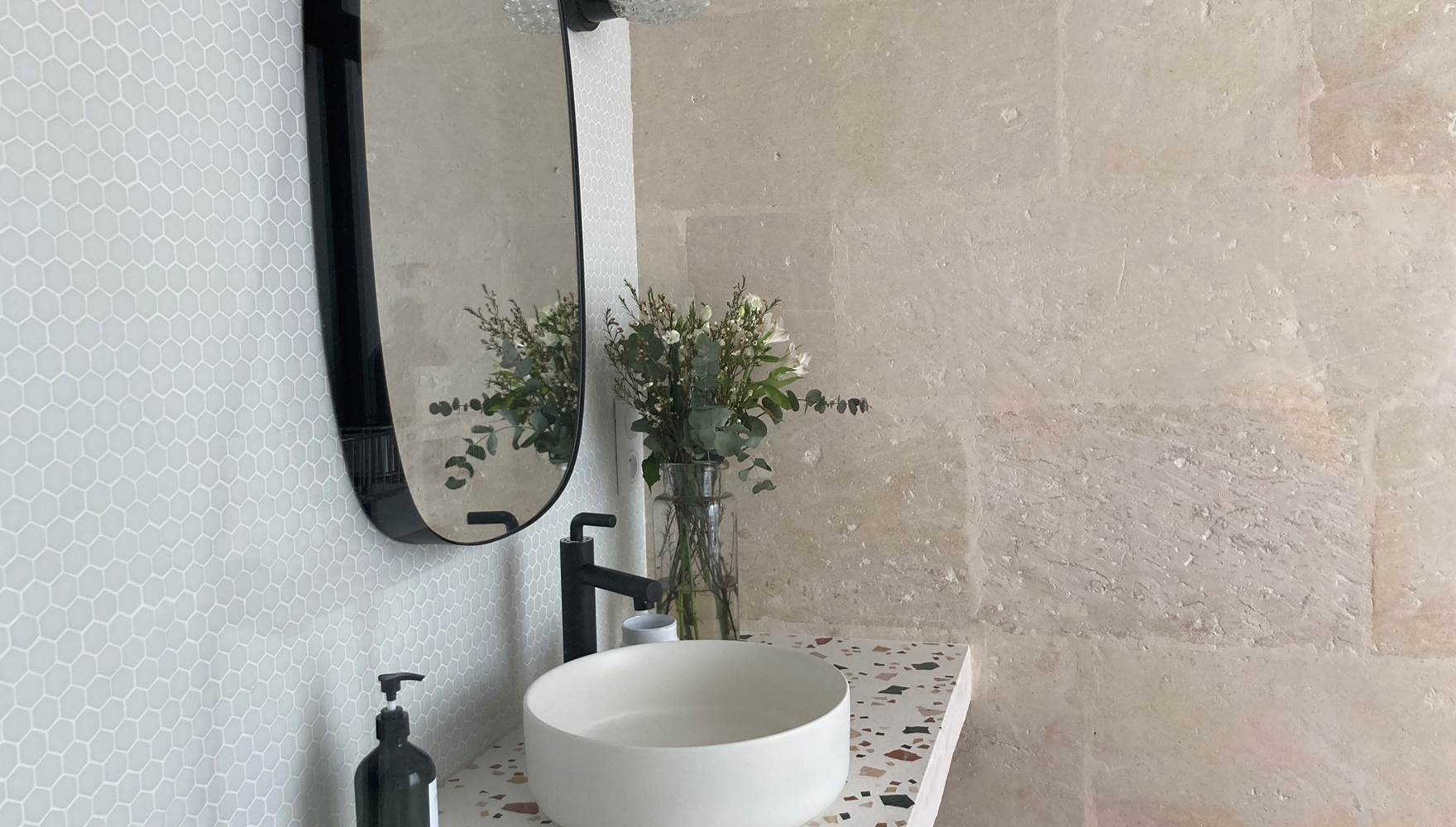 Chambre Terracotta - Salle d'eau - Vasque