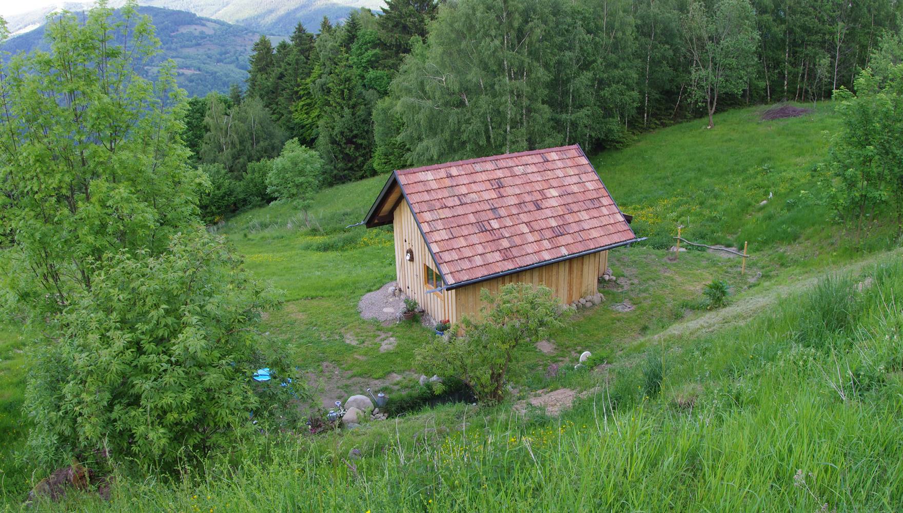 chaumiere aux lutins vue d'ensemble