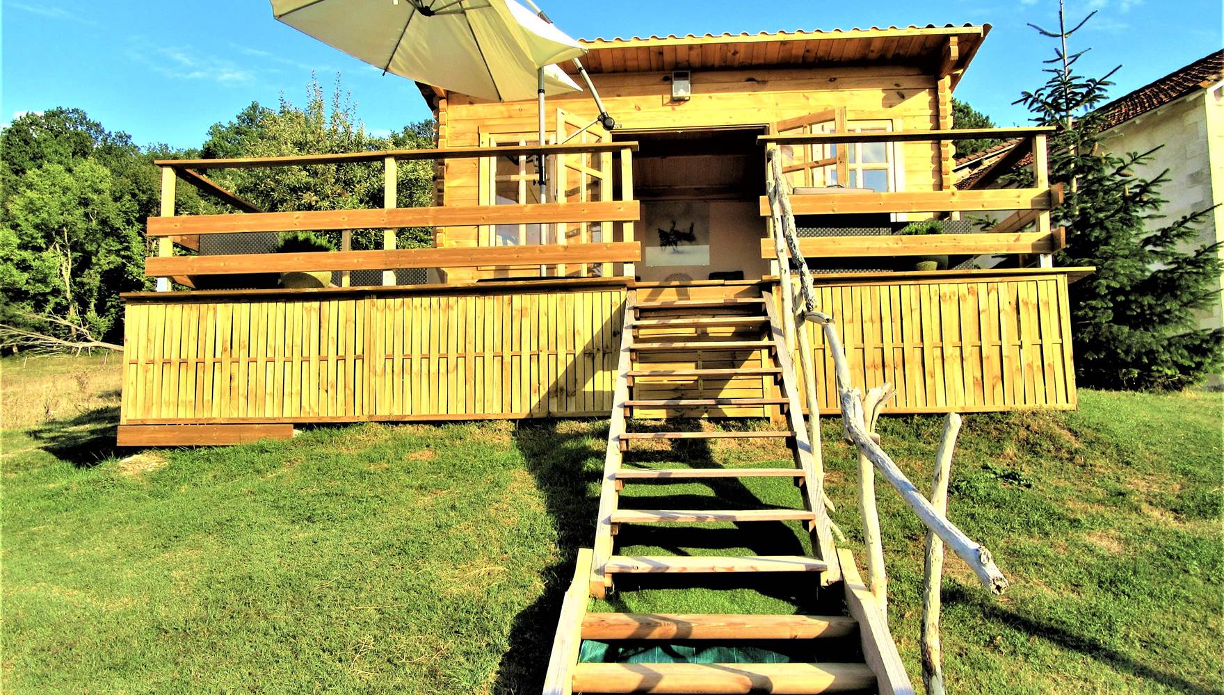 chalet cocooning espace balnéo