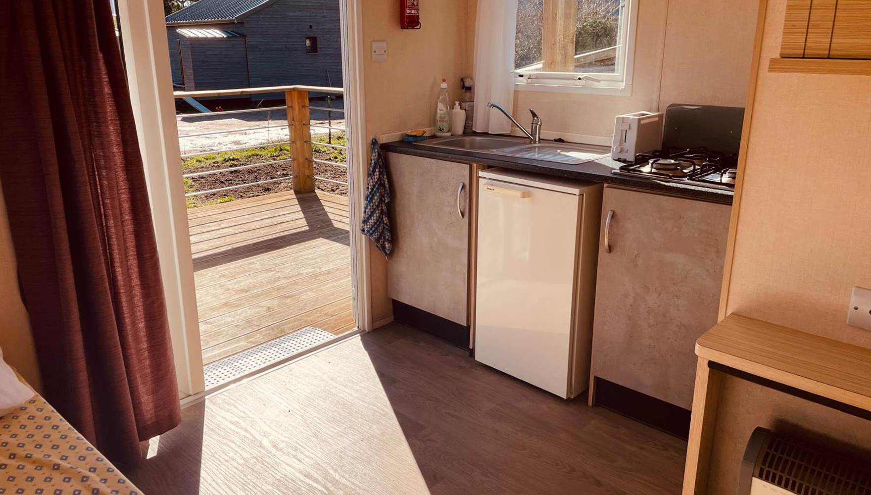 Mobil-home kitchenette