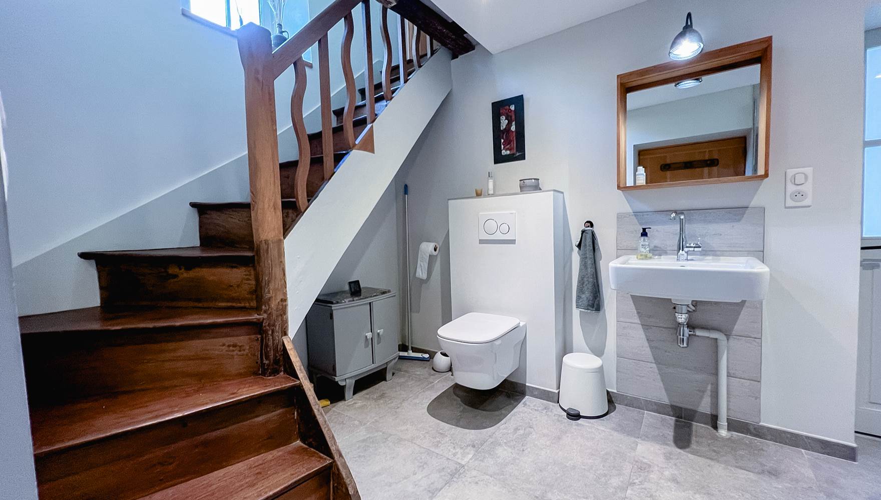 Chambre du jardin-Salle de bain