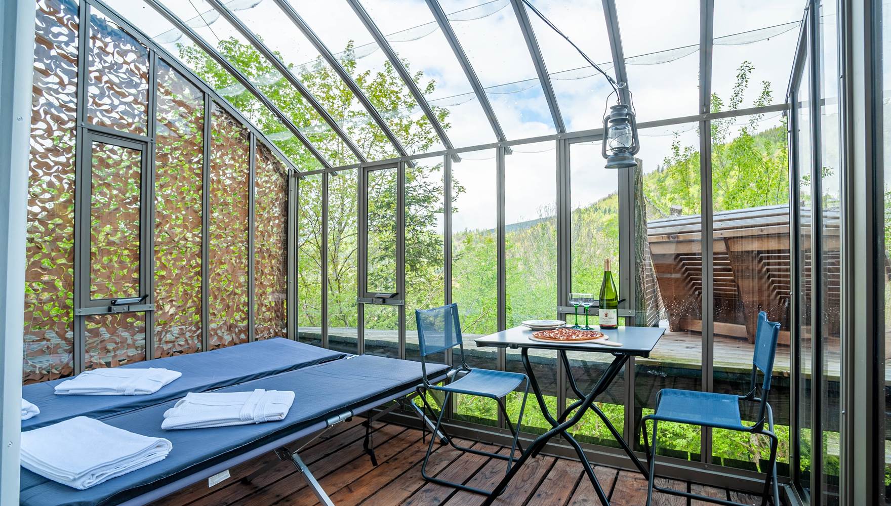 Le Chalet scandinave: une fenêtre sur le ciel