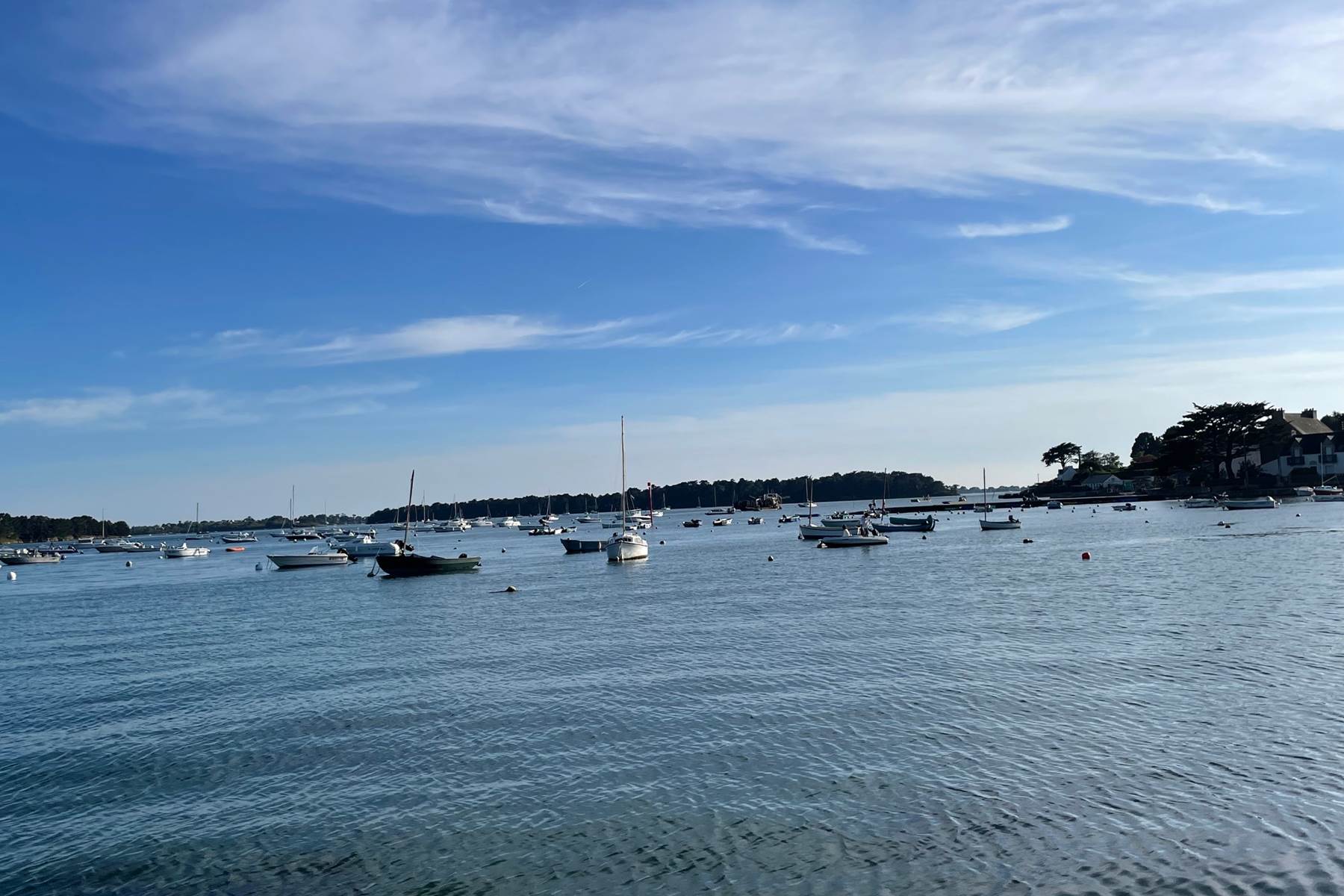 Bateaux sur le Golfe du Morbihan-photo-page
