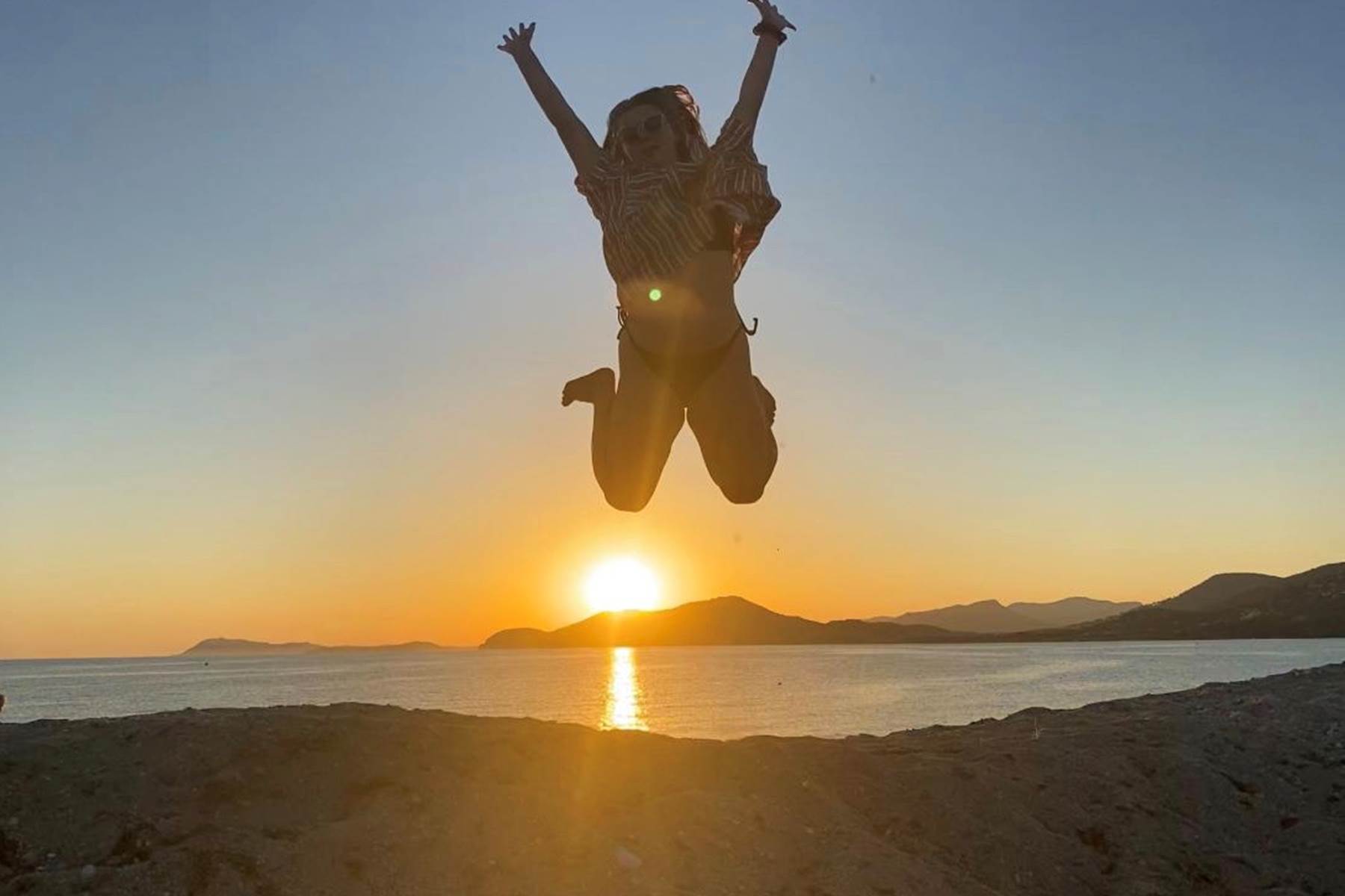 Coucher du soleil sur L'Almanarre-photo-page