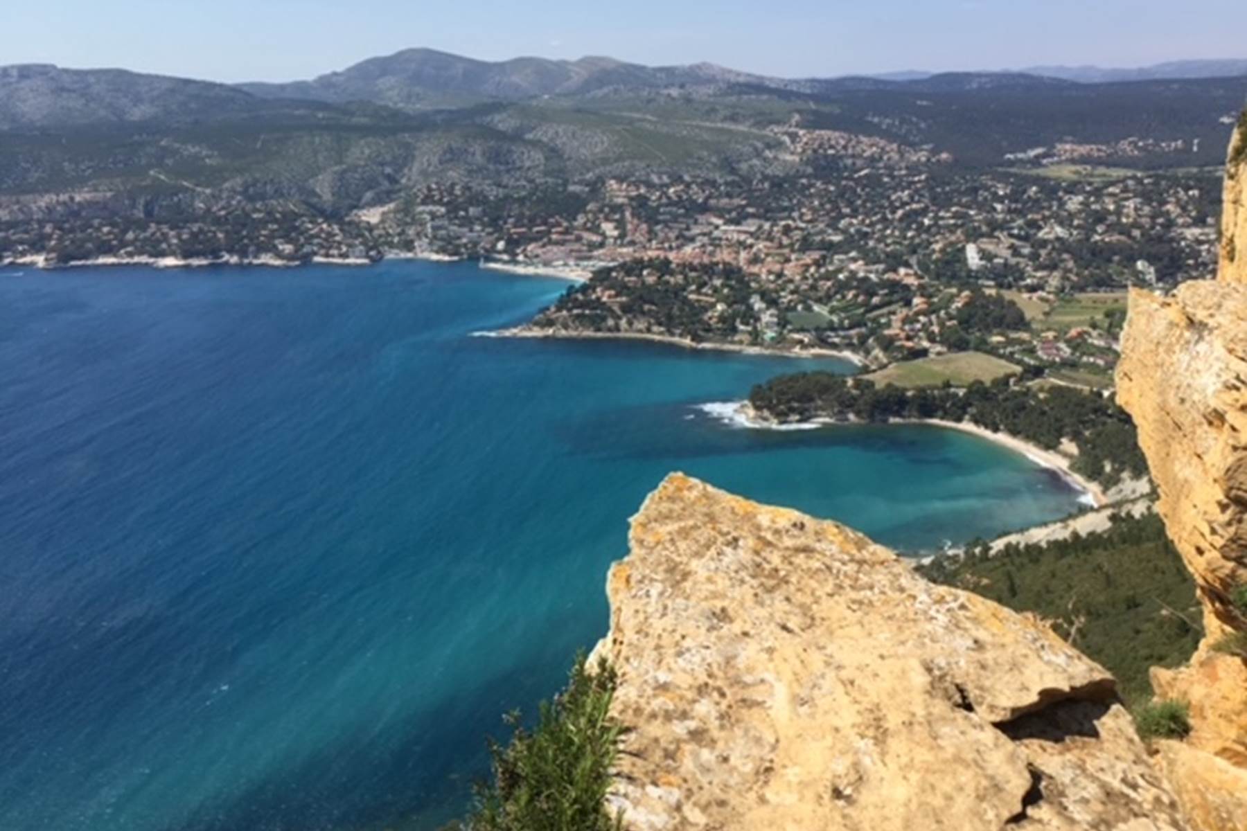 CASSIS depuis la route des Crêtes-photo-page