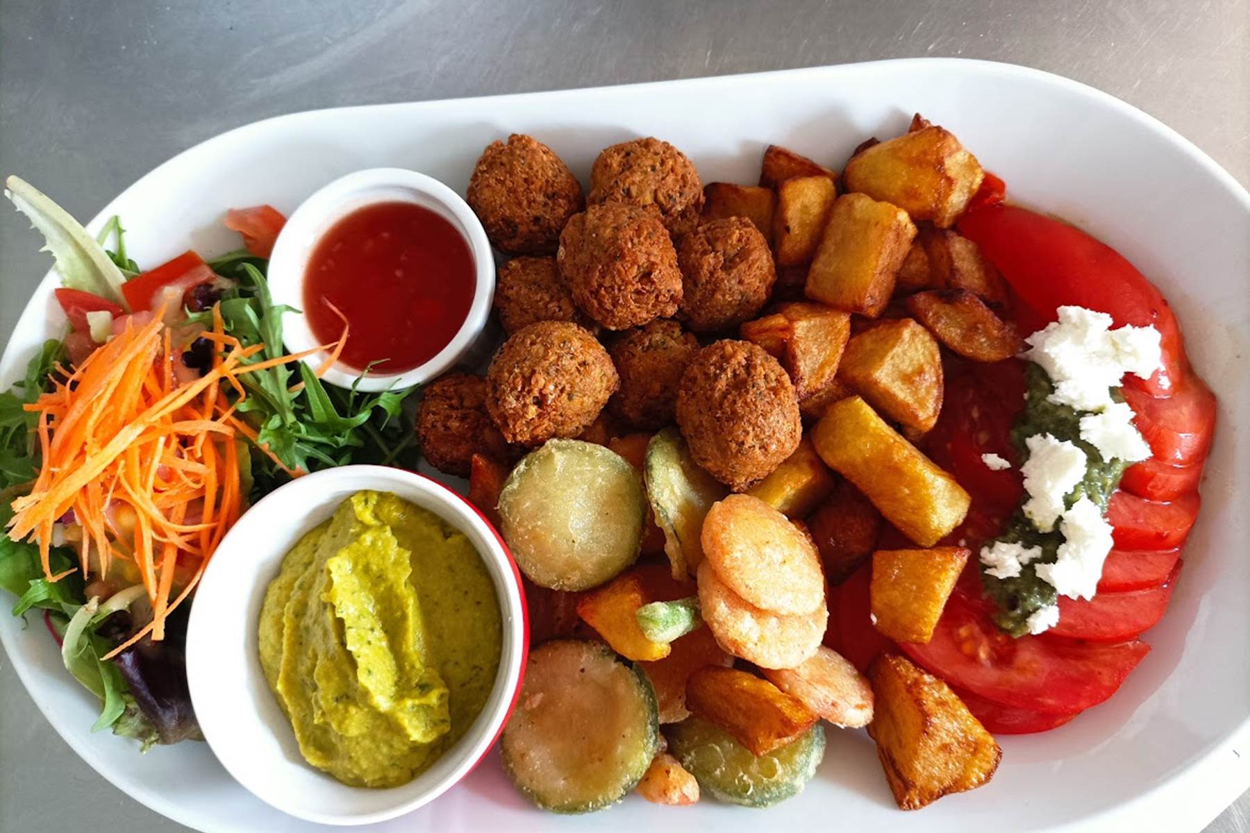 Assiette végétarienne-photo-page