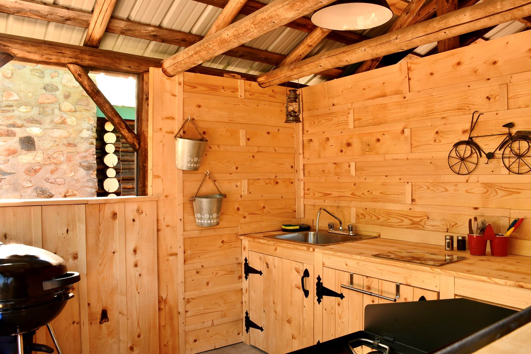 La cuisine extérieure - Domaine le Bostonnais-photo-page