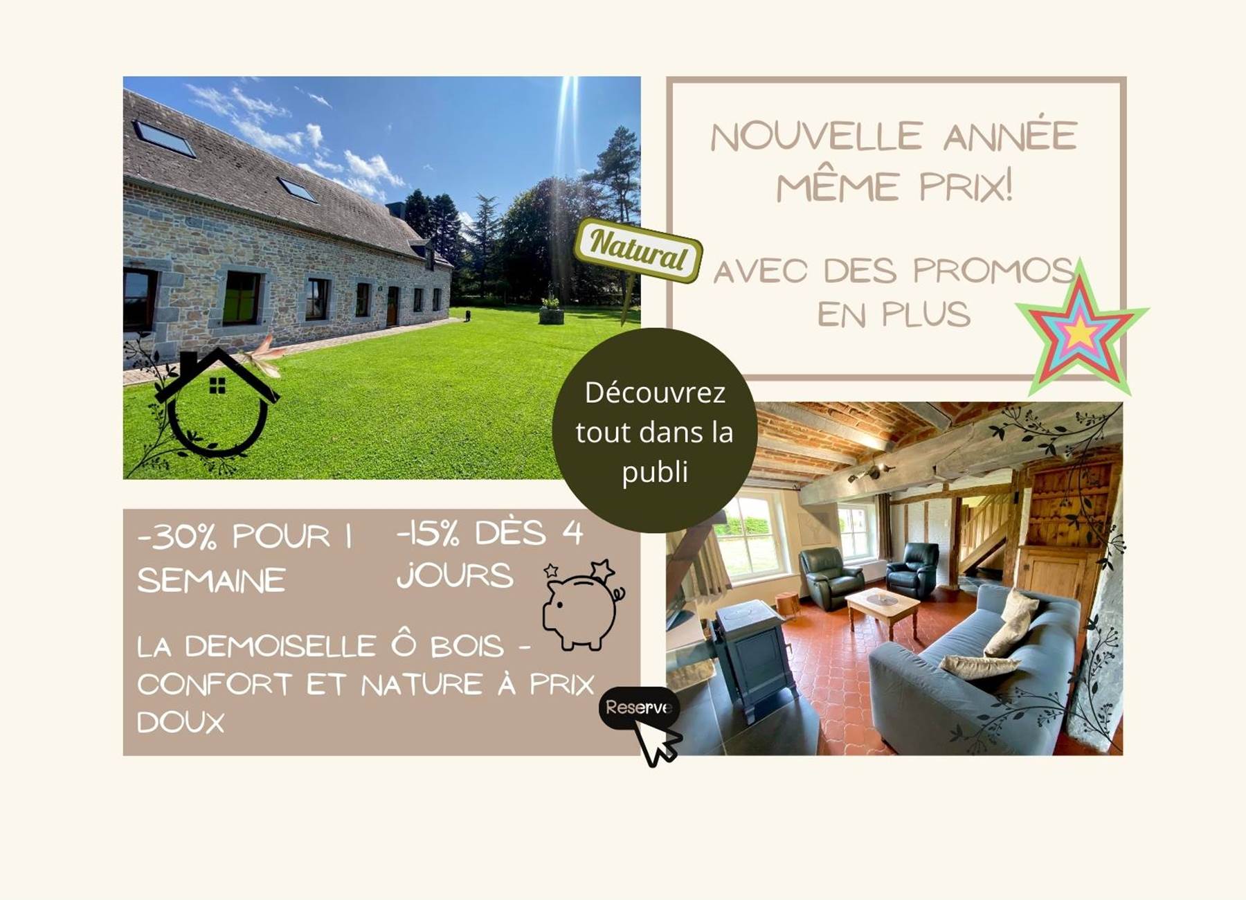 Tarifs avantageux pour 2025