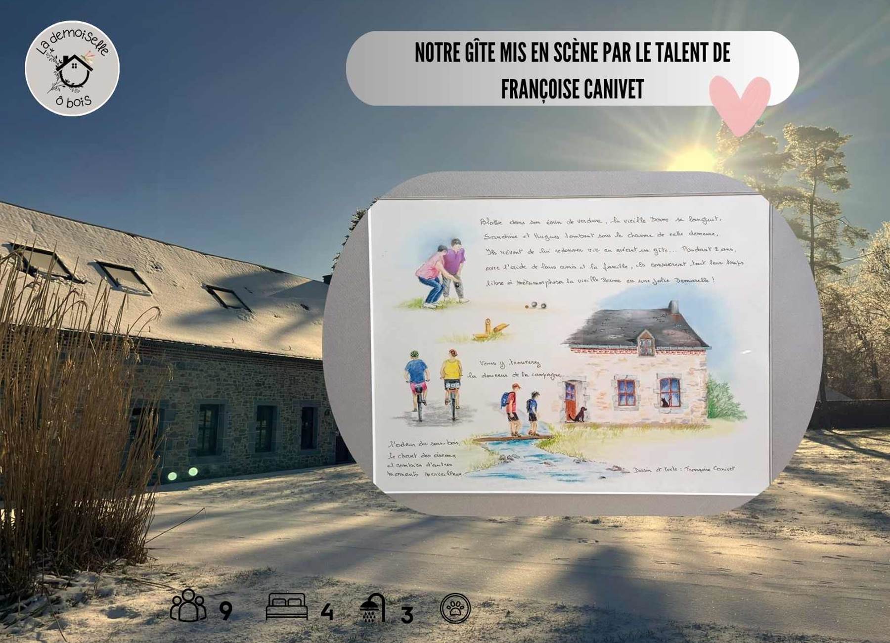 La Demoiselle ô bois