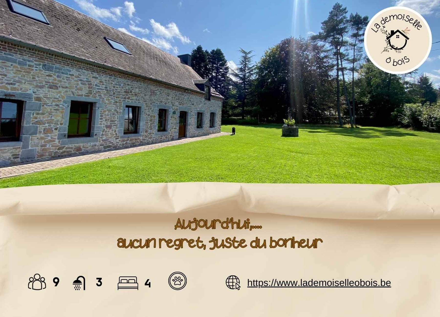 La demoiselle ô bois gîte 3 épis