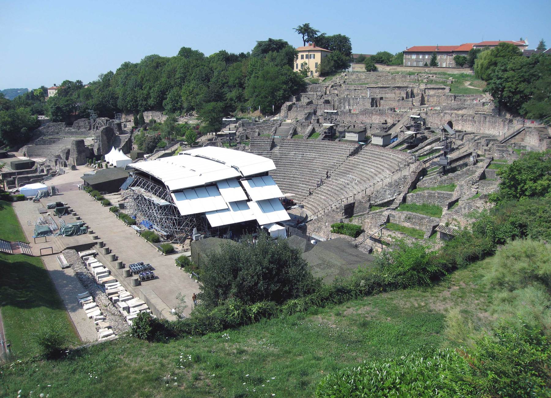 Site du Théâtre Antique de Lyon