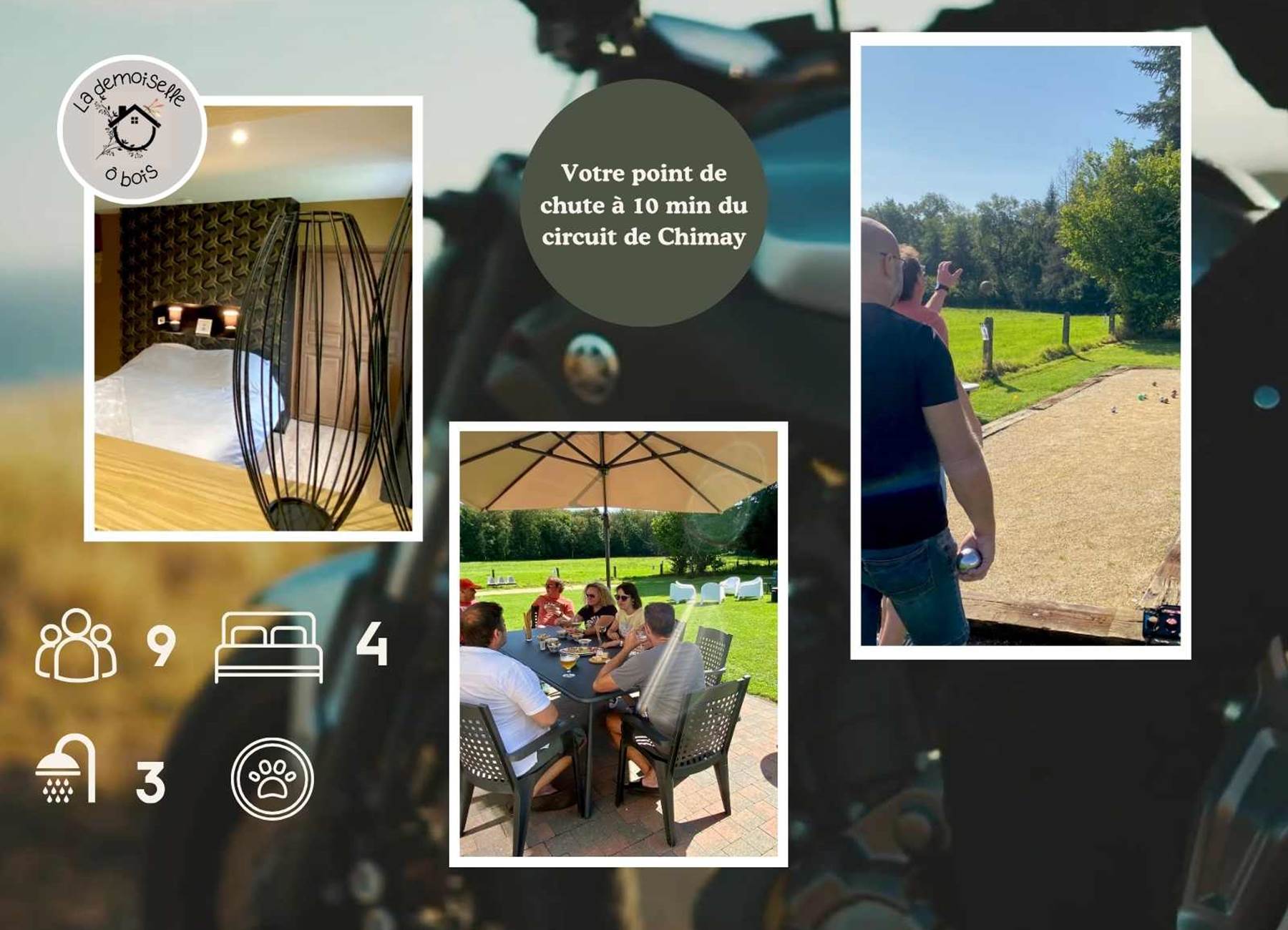 La Demoiselle ô bois gîte toute confort