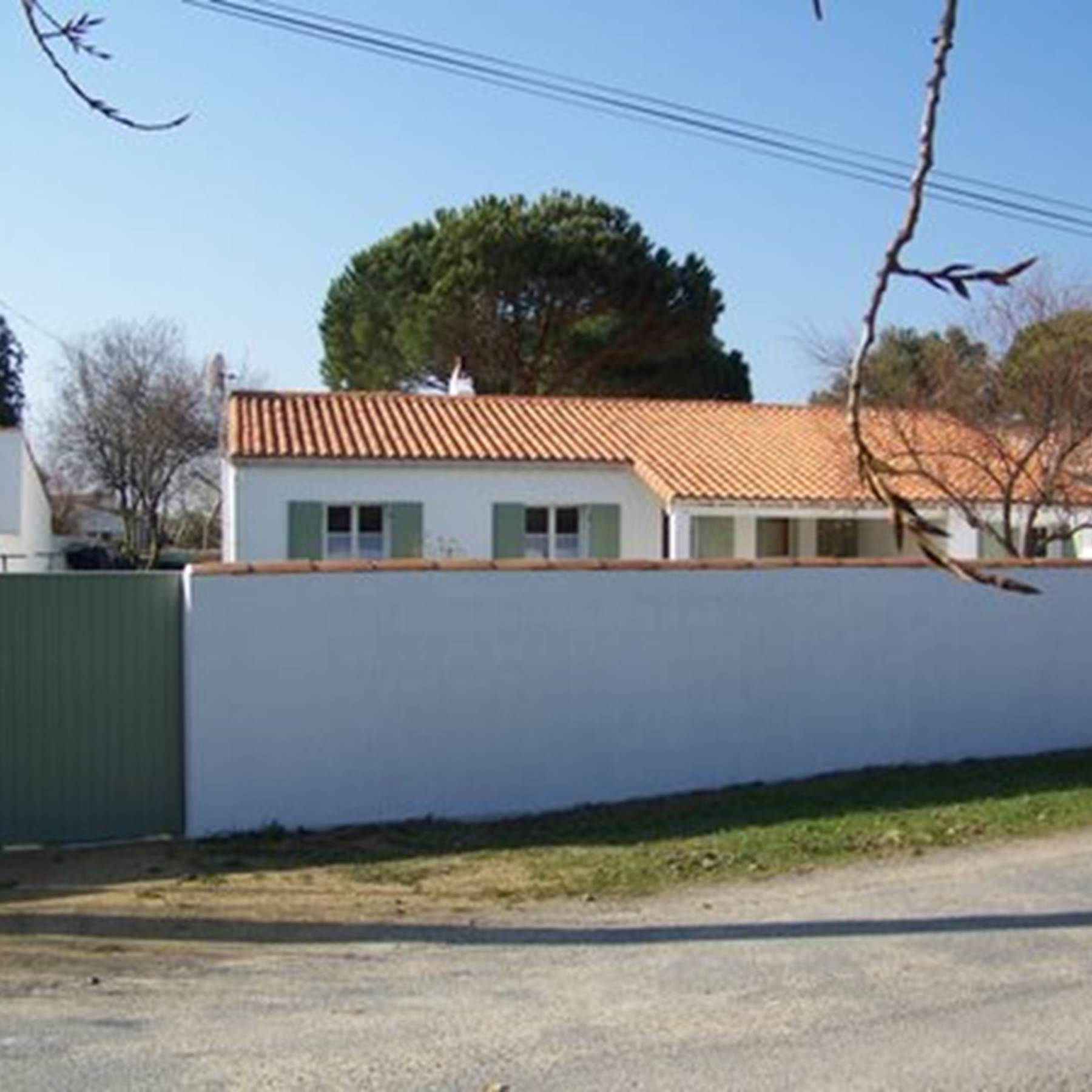 la maison avec accès au jardin-galerie