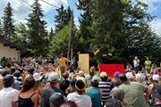 L'abonde, fête de village conviviale sur la station des Rousses