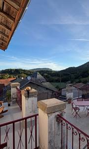 Terrasse au gite d'Amédée