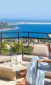 Vue depuis la terrasse