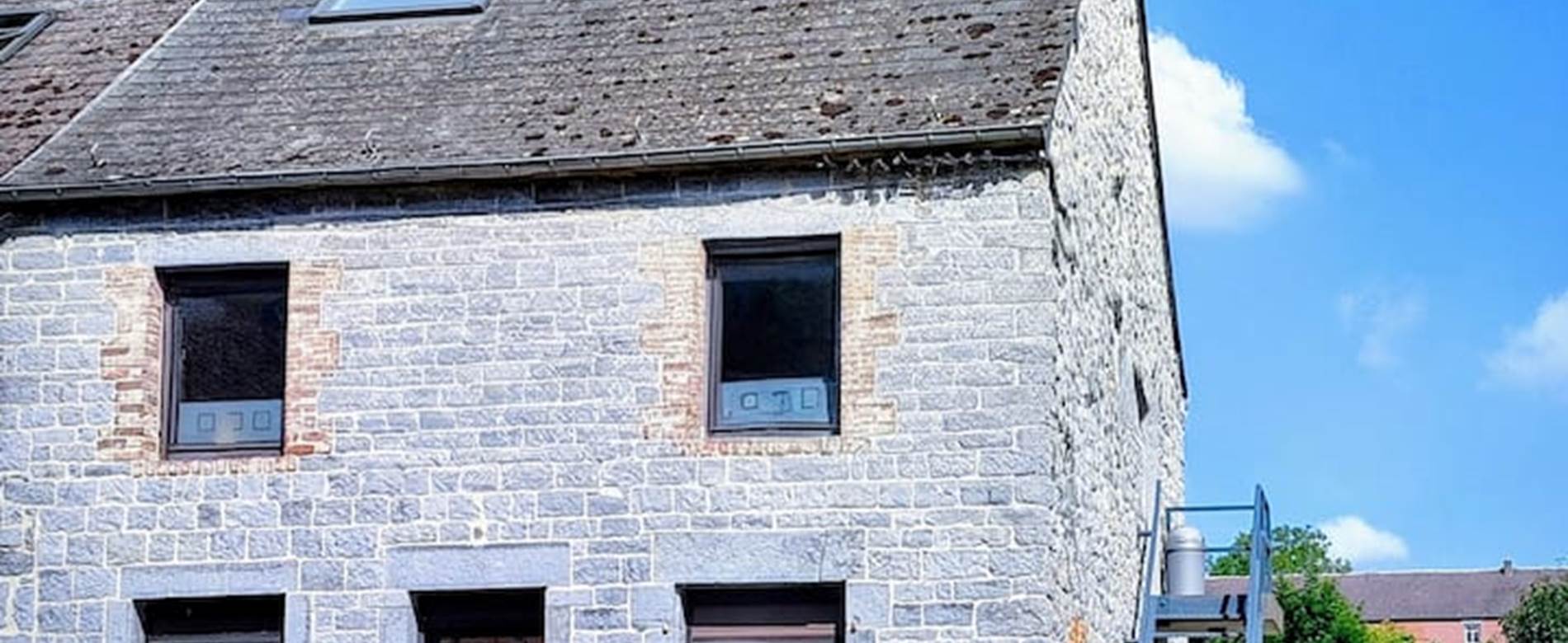 Façade du gîte.