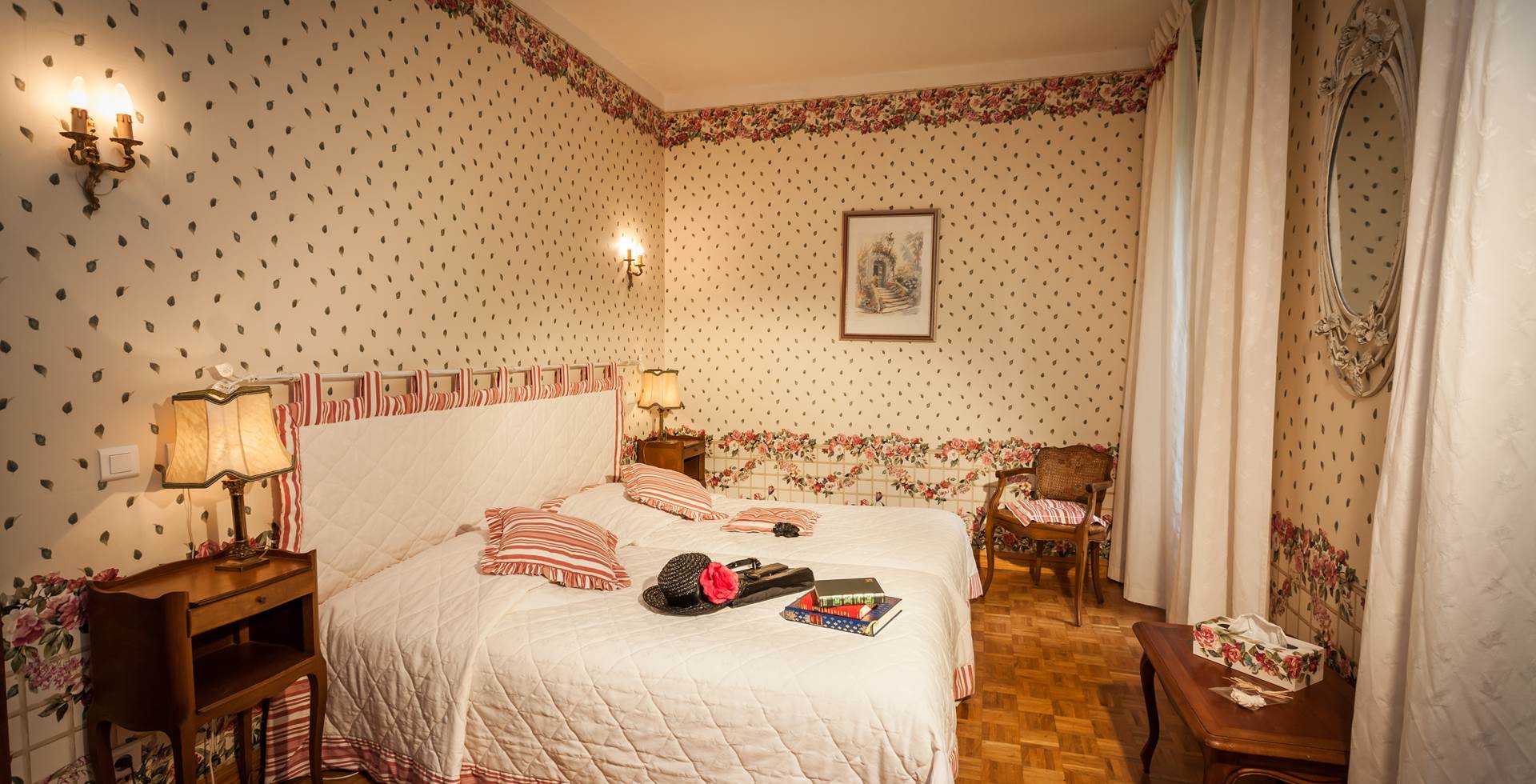 Hostellerie du grand duc chambre 2 lits