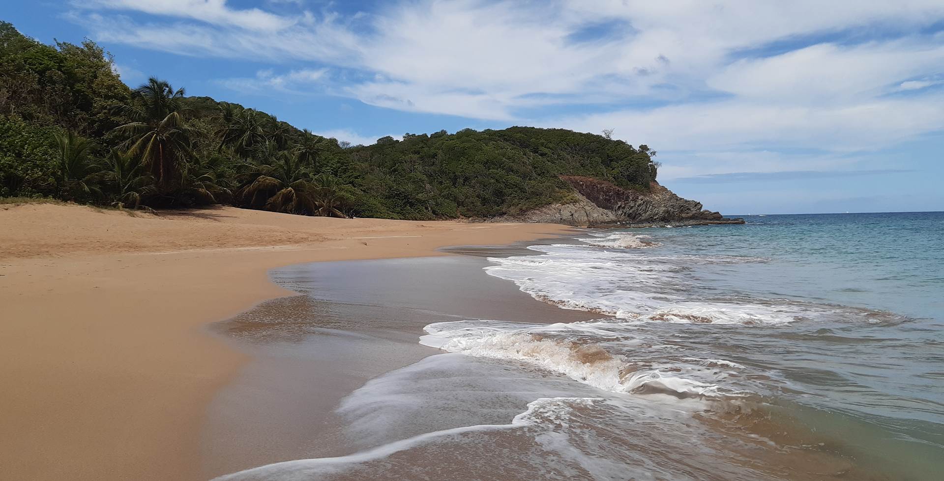 Plage Anse Tillet cotè gauche