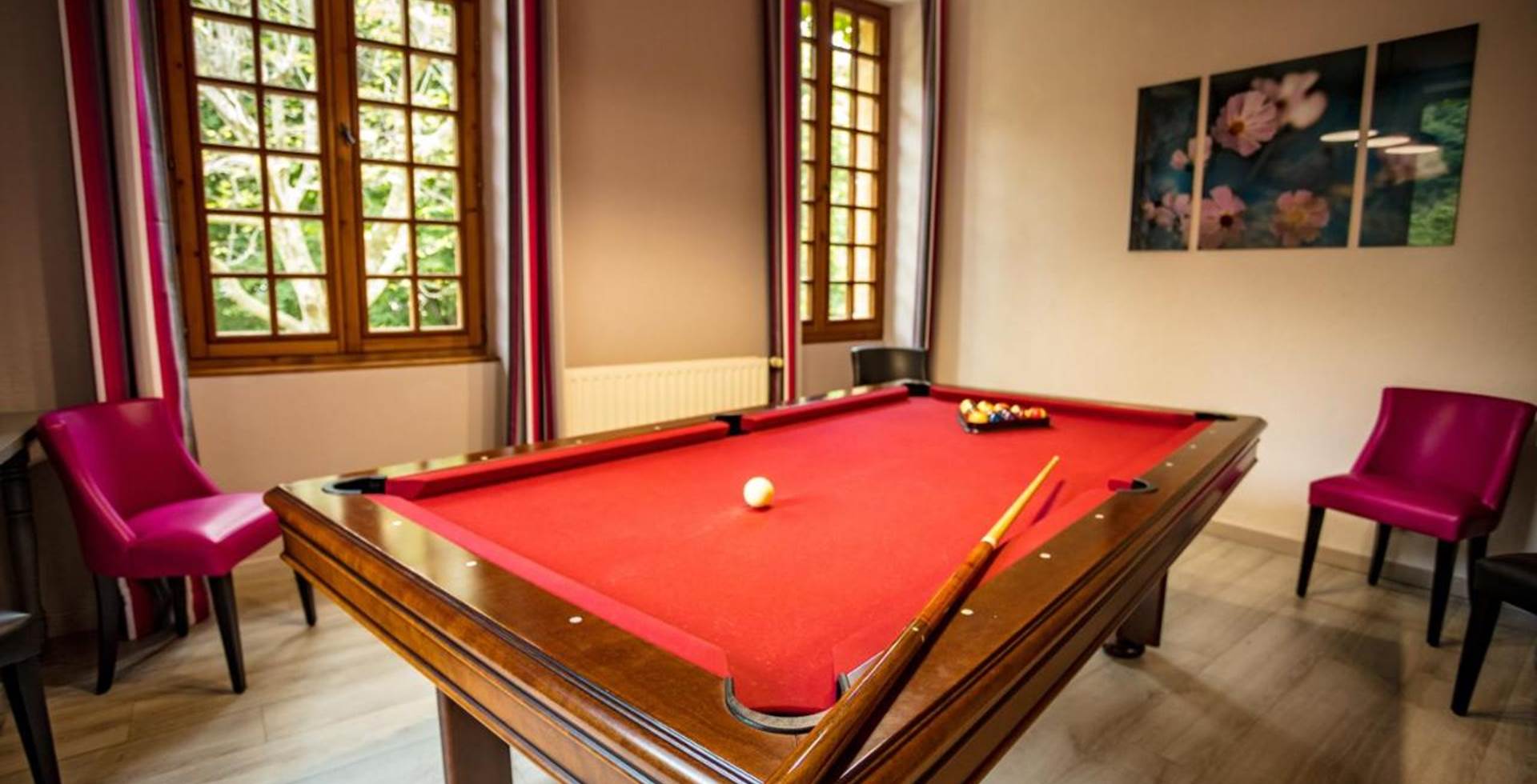 Hostellerie du grand duc billard