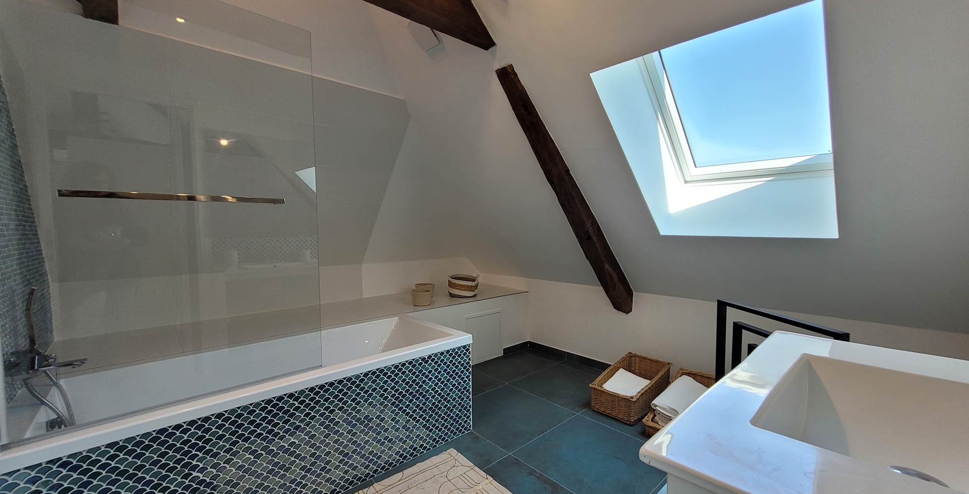 Salle de bain etage