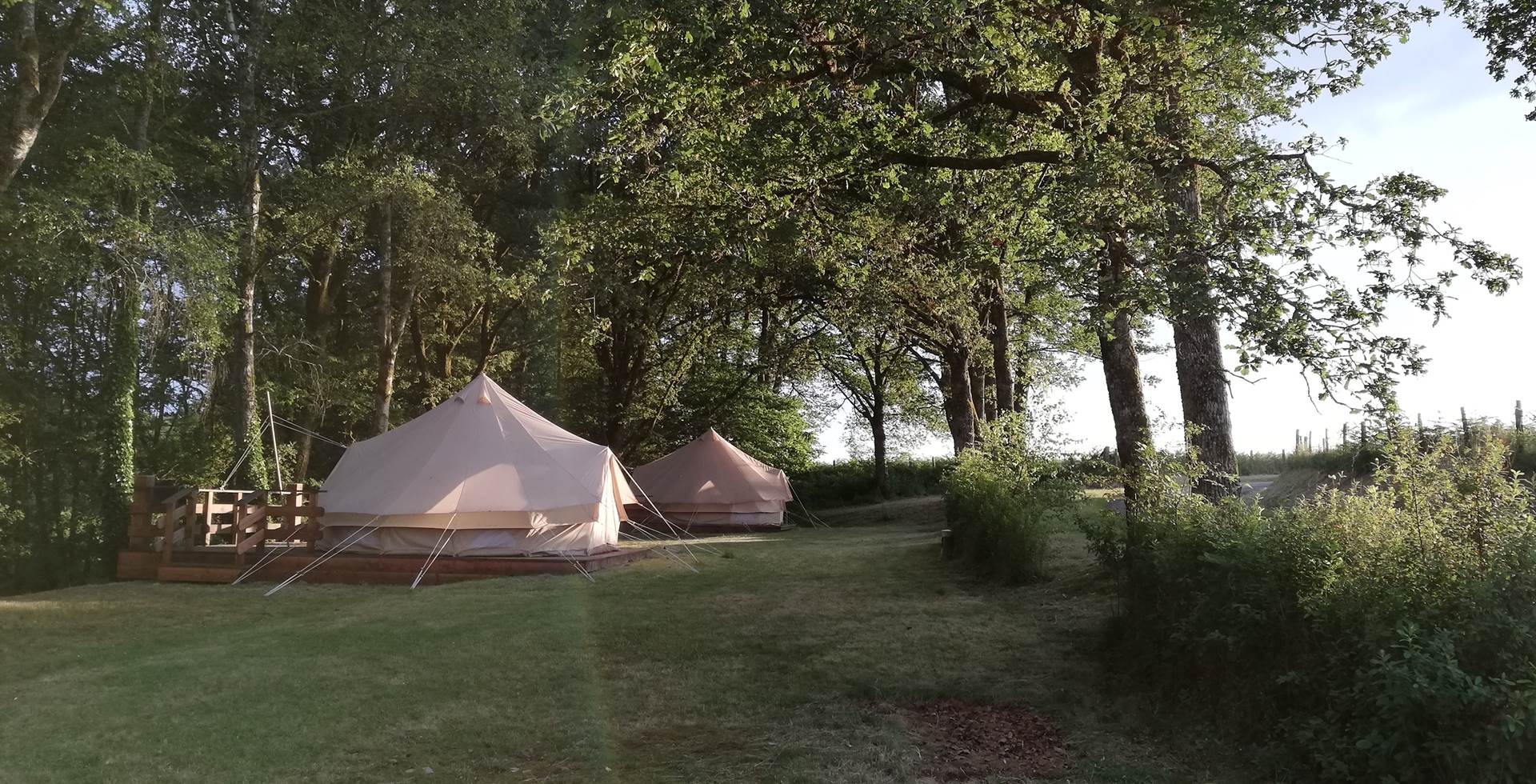 camping briance combade limousin