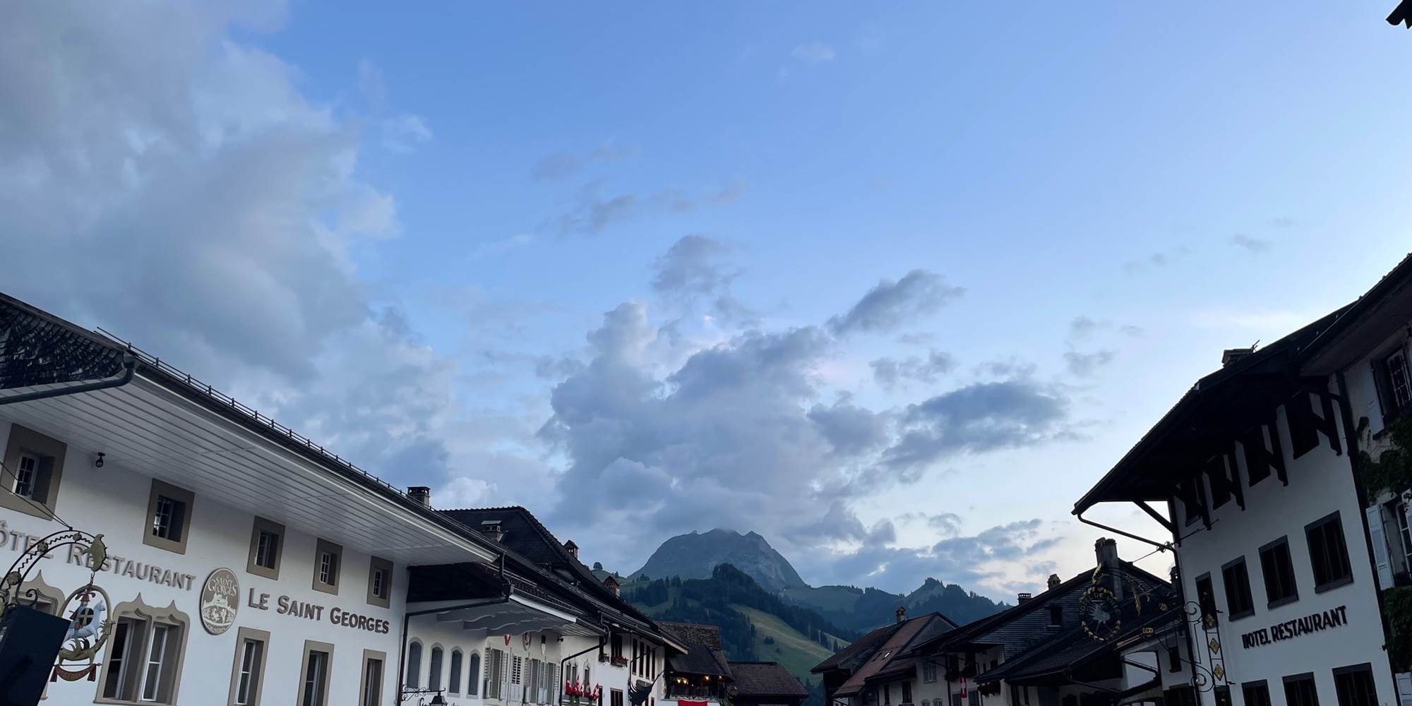 Gruyères et le Moléson 1er aout 2025