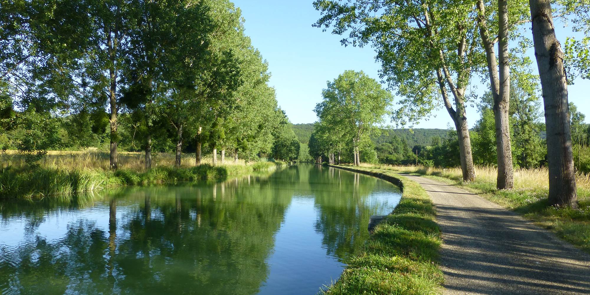 Canal de Bourgogne voie verte