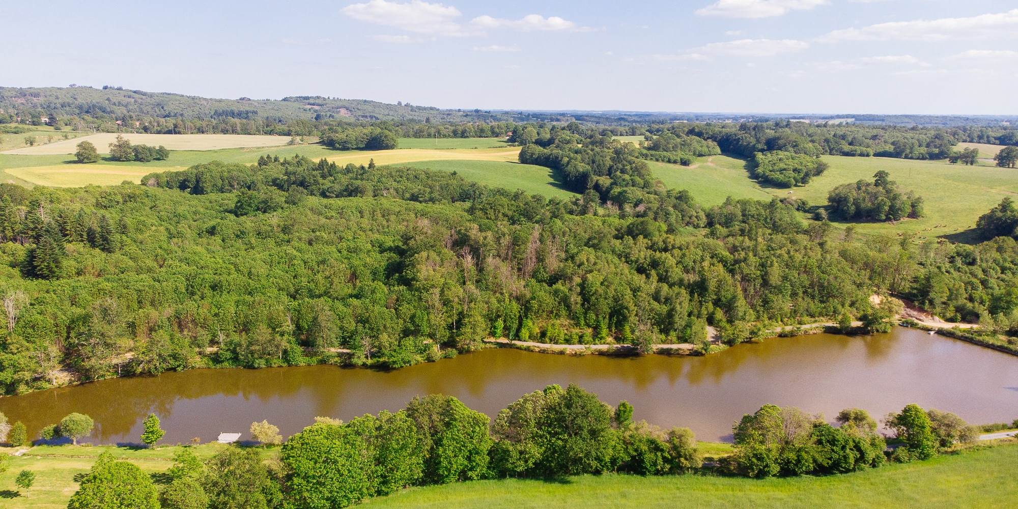VUE LAC DOMAINE DE PUYREGONDE