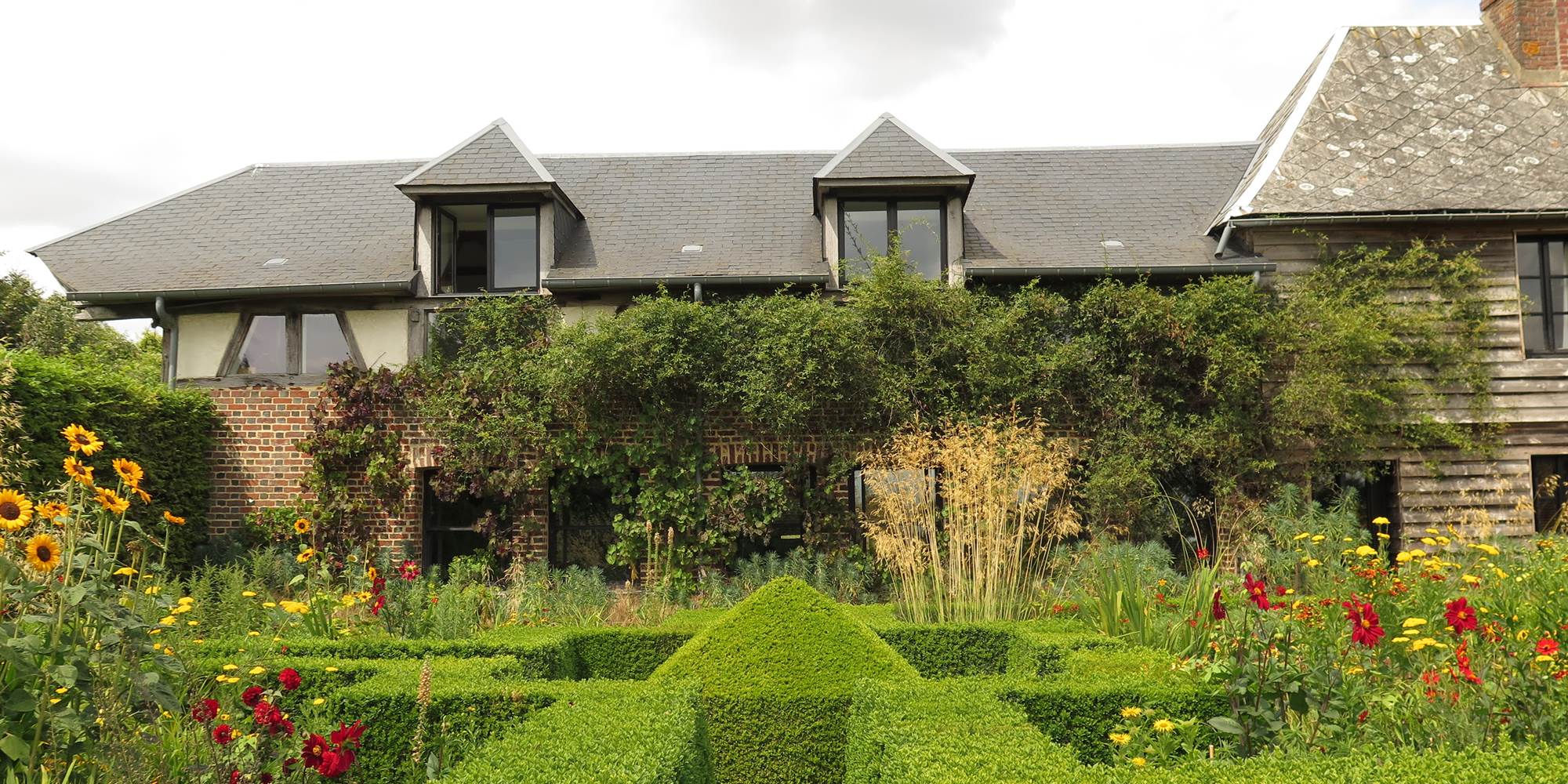 Jardin plume - Auzouville-sur-ry