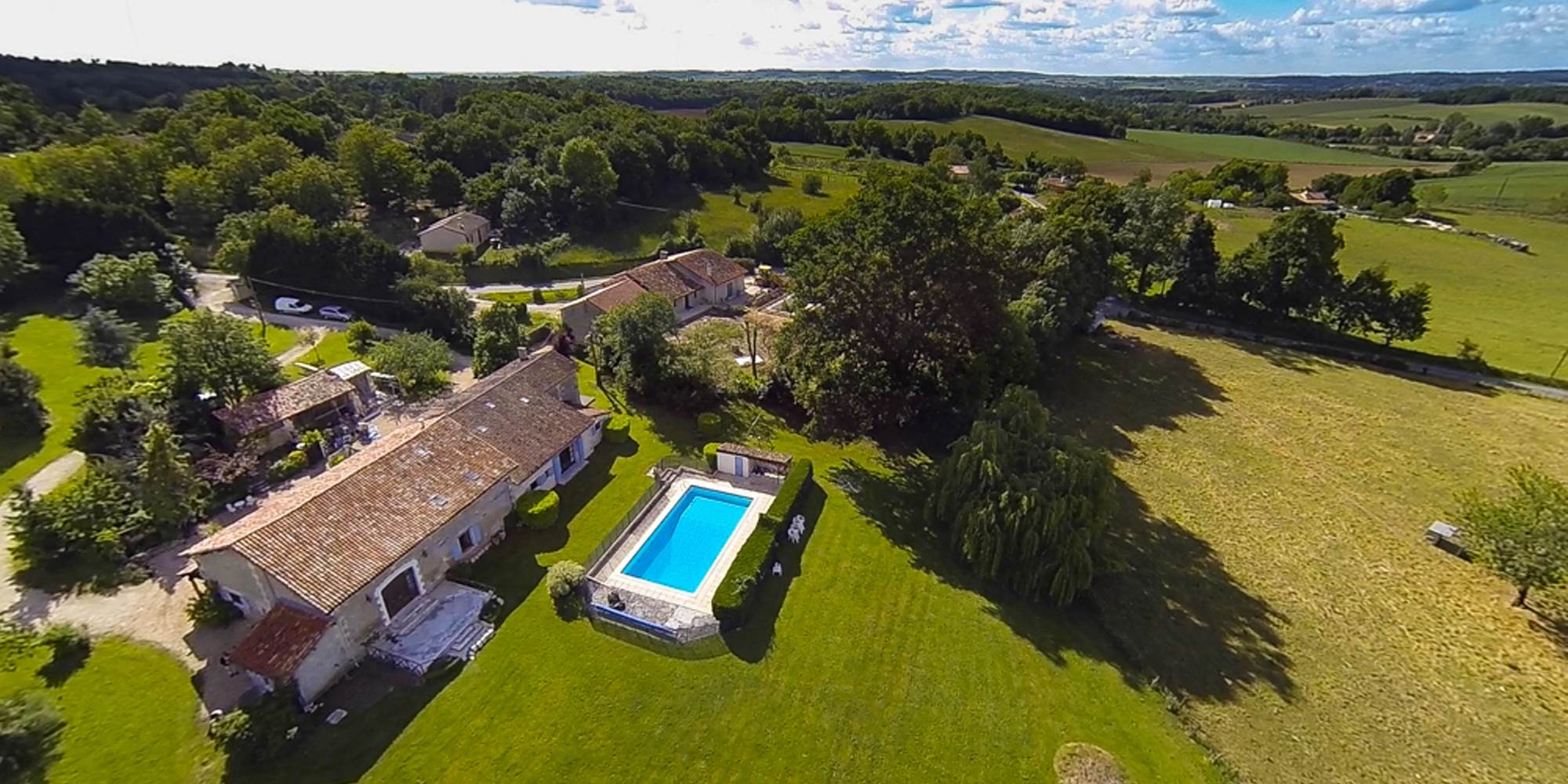 Gîte La Marteille - Piscine