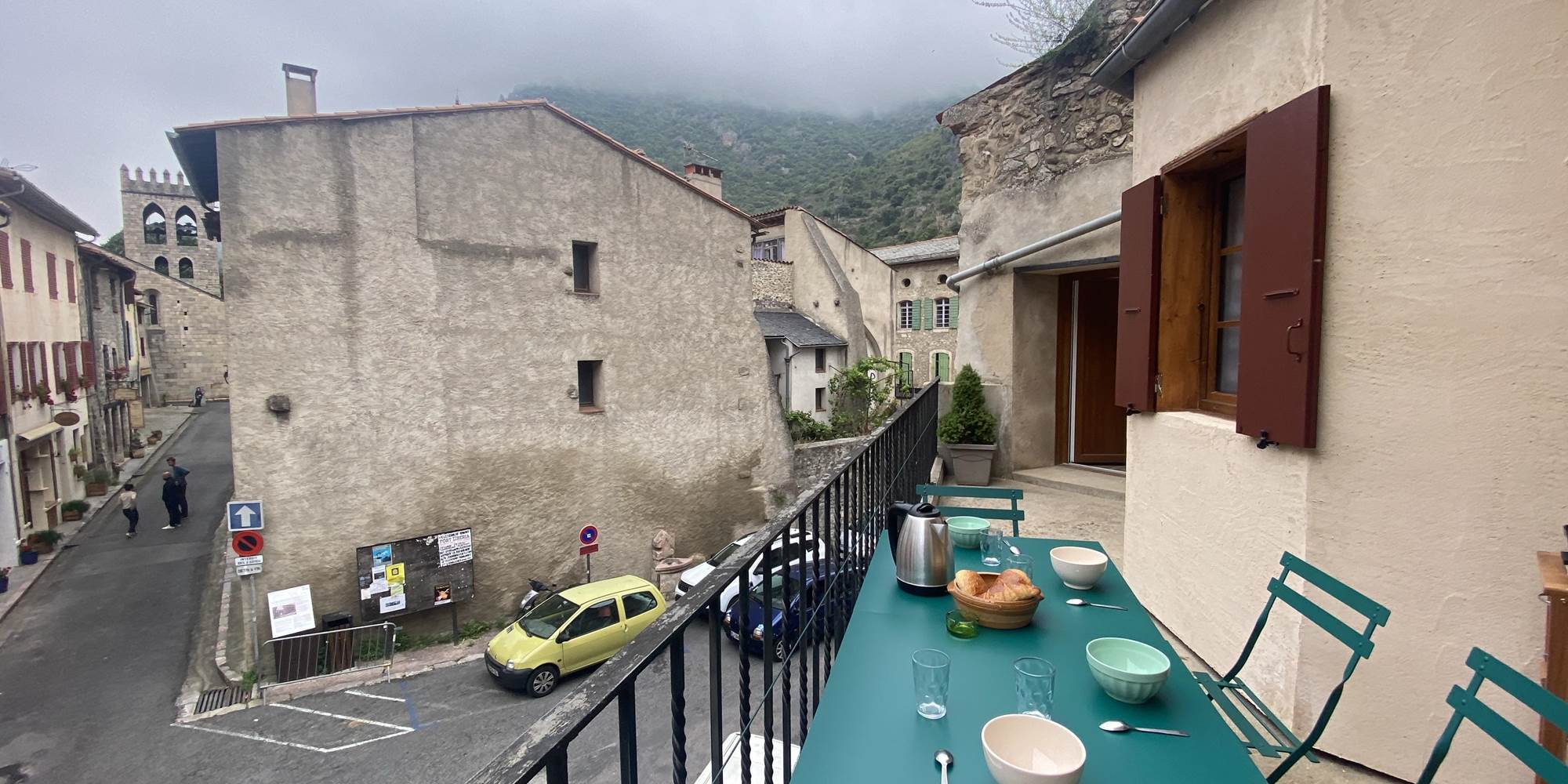 terrasse en plein coeur de la citadelle maison St Jacques