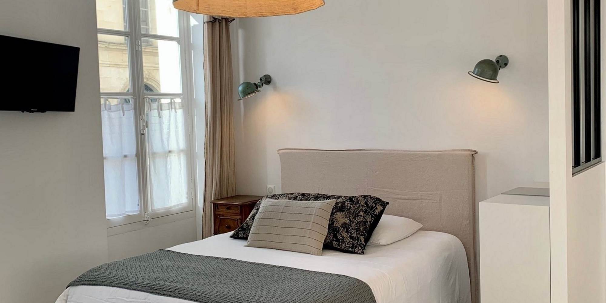 Les appartements du 10_Rochefort sur mer_Tête d'Alouette_lit 160x200